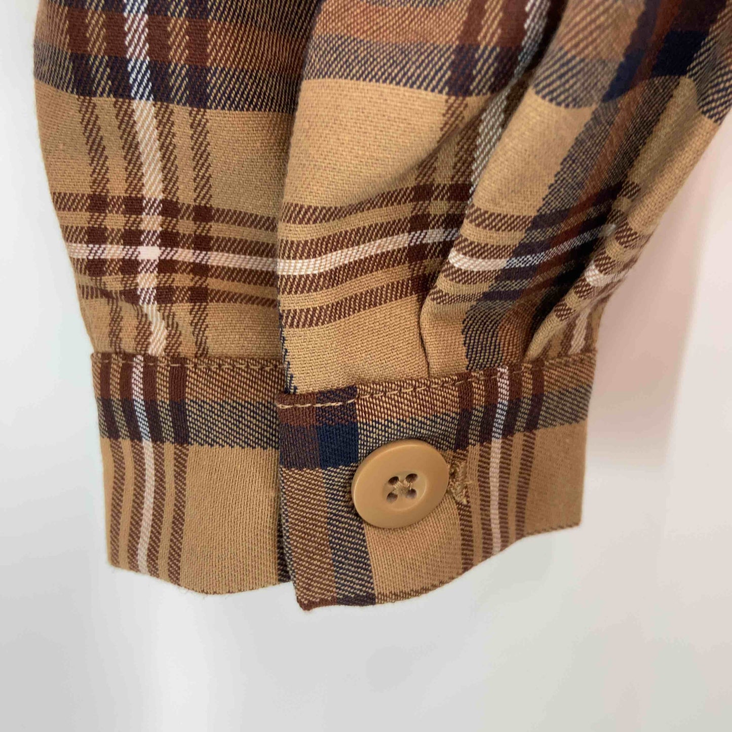 URBAN COLLECTION アーバンコレクション メンズ 長袖シャツ チェック ブラウン系