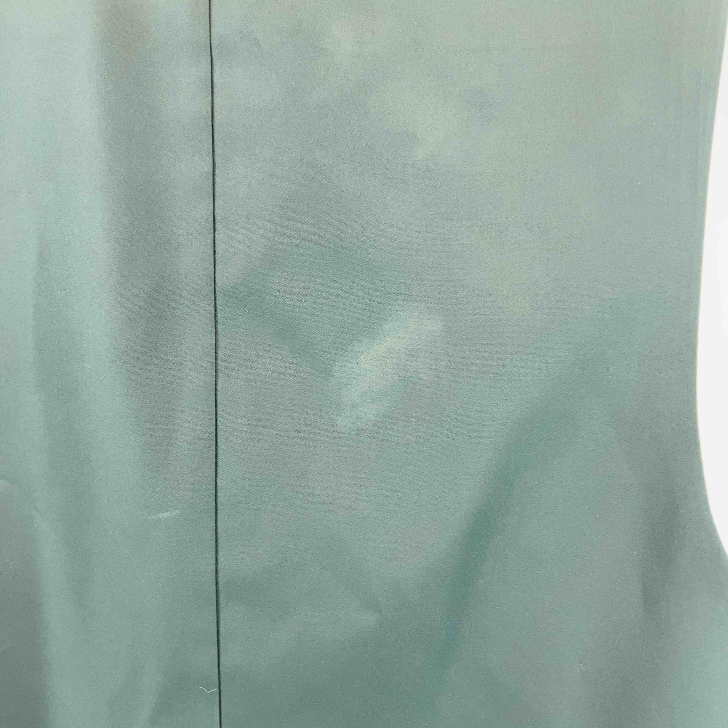 メンズ スーツベスト　無地　グリーン