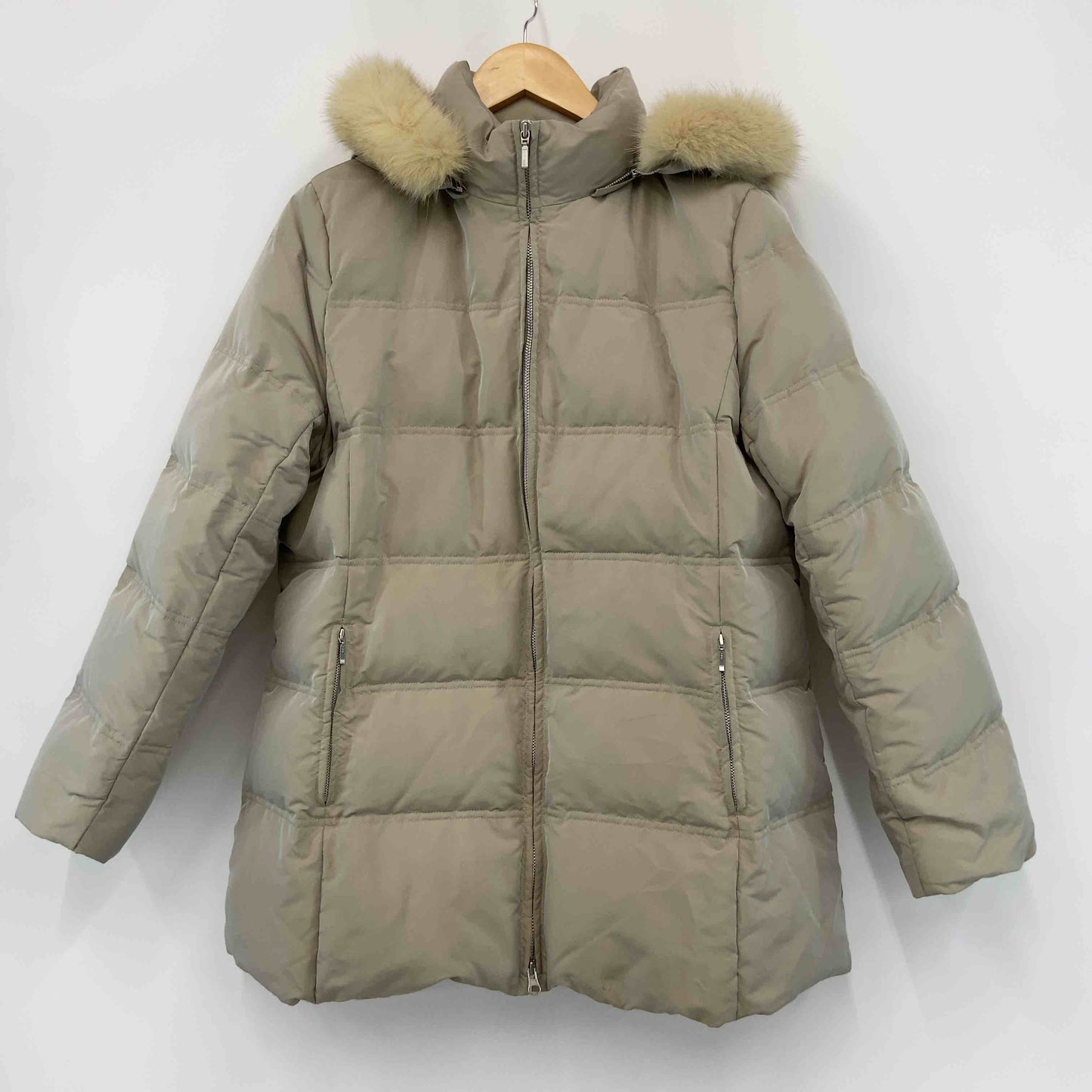 組曲 KUMIKYOKU クミキョク レディース ダウンジャケット フェザー ベージュ ジップ