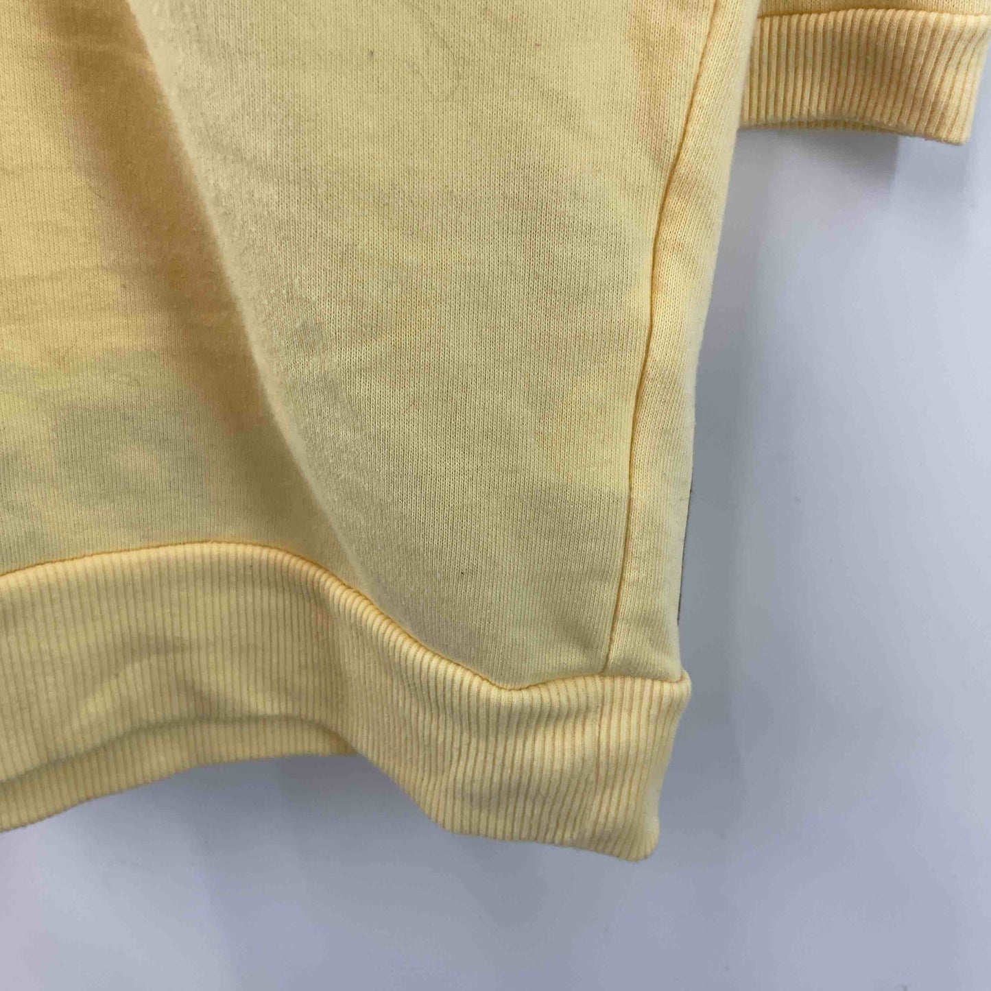 サンリオ ポムポムプリン レディース 長袖パーカー キャラクタープリント イエロー 綿混