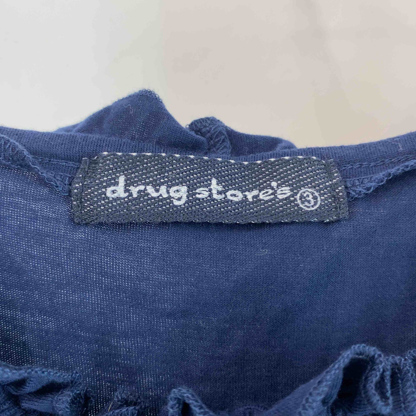 drug store's ドラッグストアーズ レディース Tシャツ（袖なし）　ネイビー