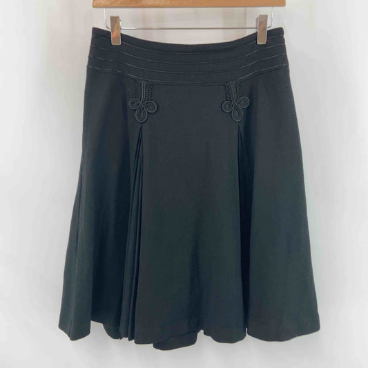 VIVIENNE TAM ヴィヴィアンタム レディース ひざ丈スカート 黒 毛100％