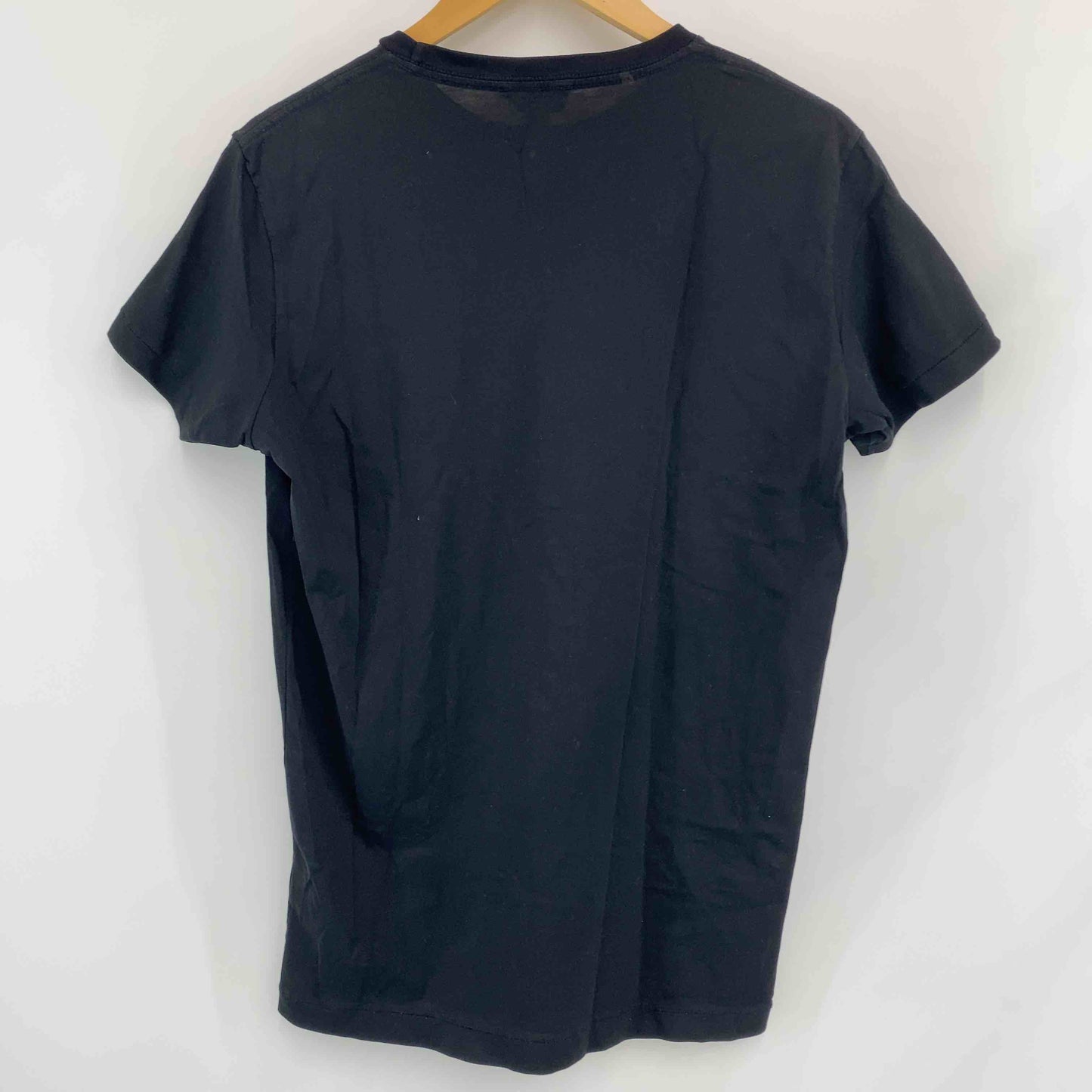DIESEL ディーゼル メンズ Tシャツ（半袖）フロントプリント ブラック