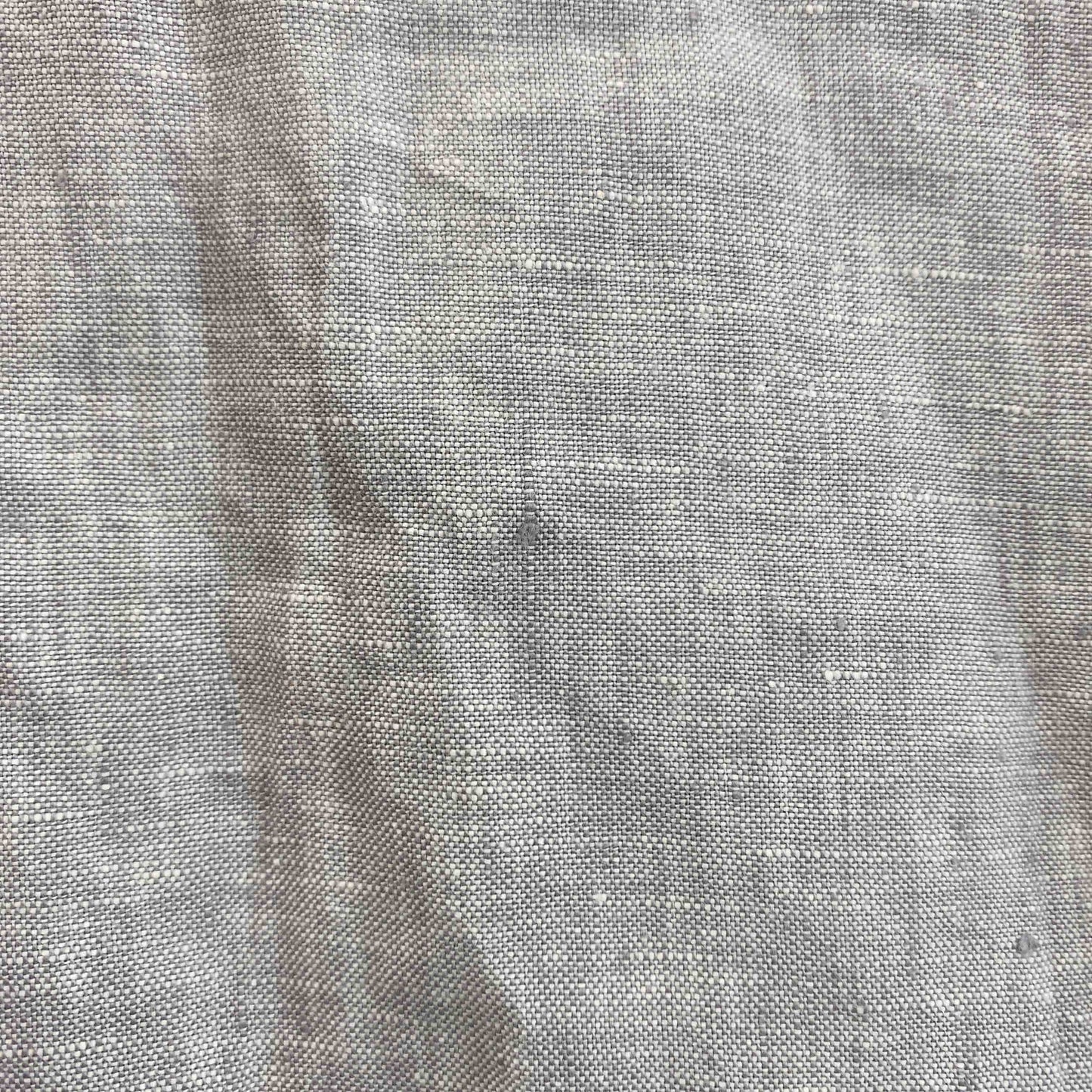 無印良品 レディース 半袖　ロングワンピース　麻100％　グレー