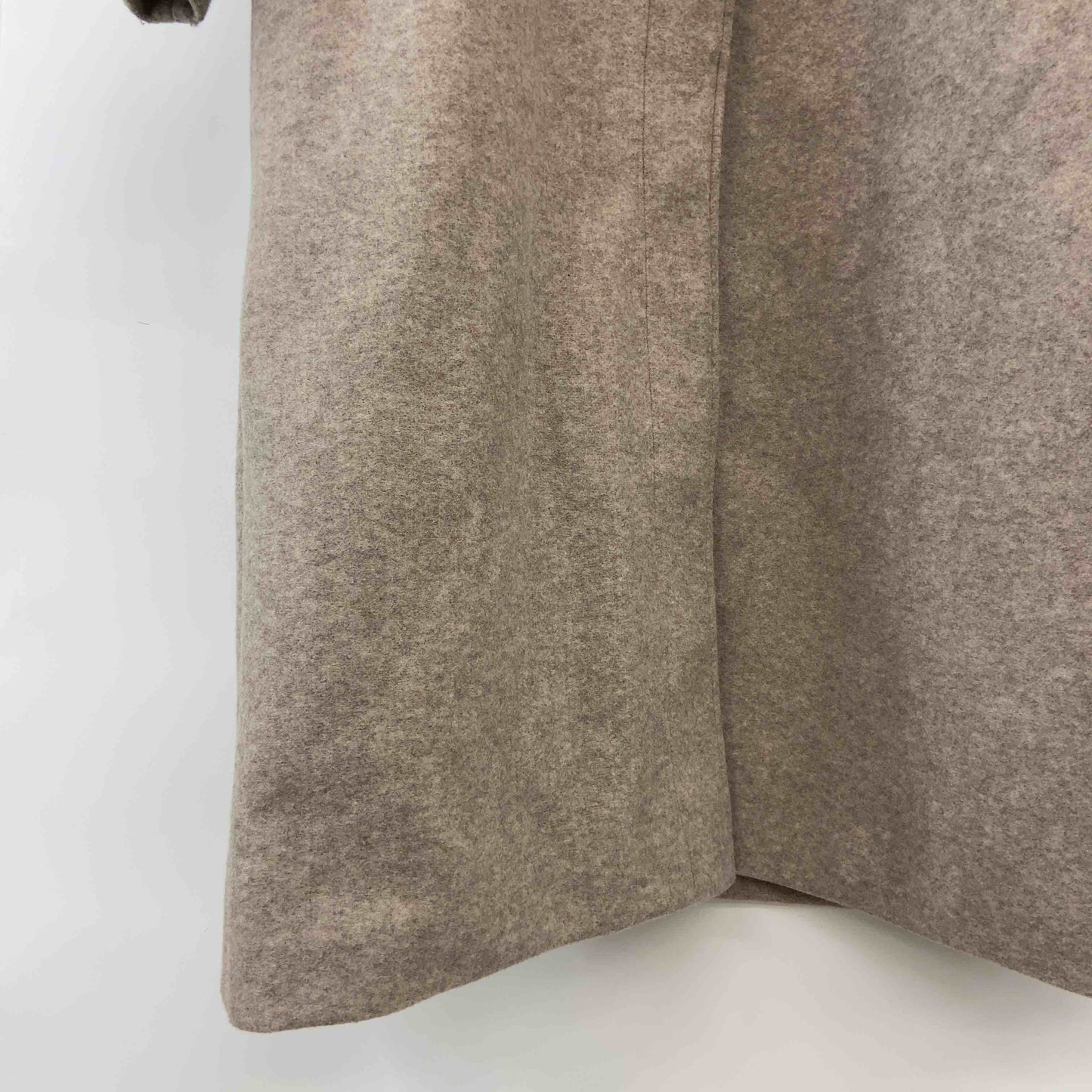 レディース ステンカラーコート　ラグラン　裏地　モカベージュ