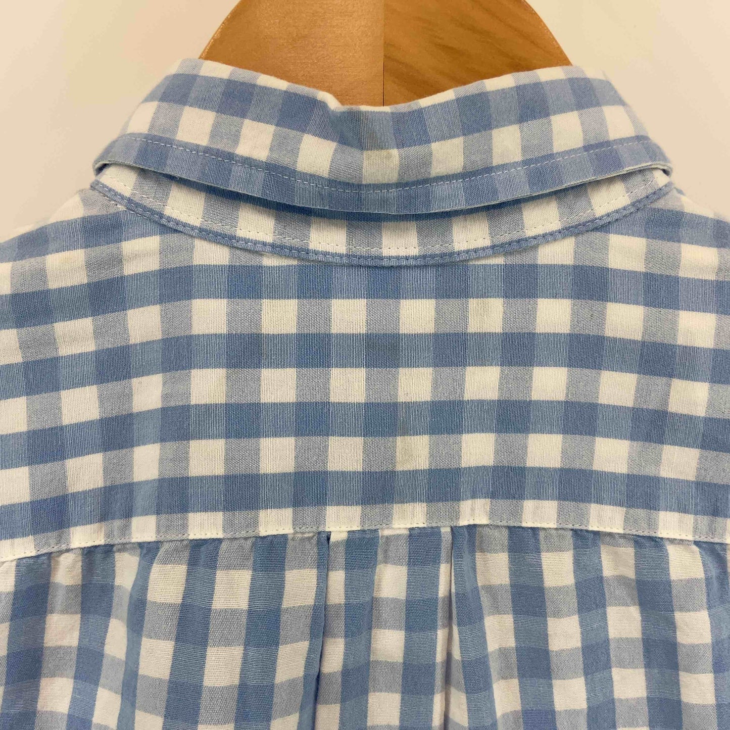 RALPH LAUREN ラルフローレン レディース ボタンダウン 長袖シャツ/ブラウス チェック柄 青