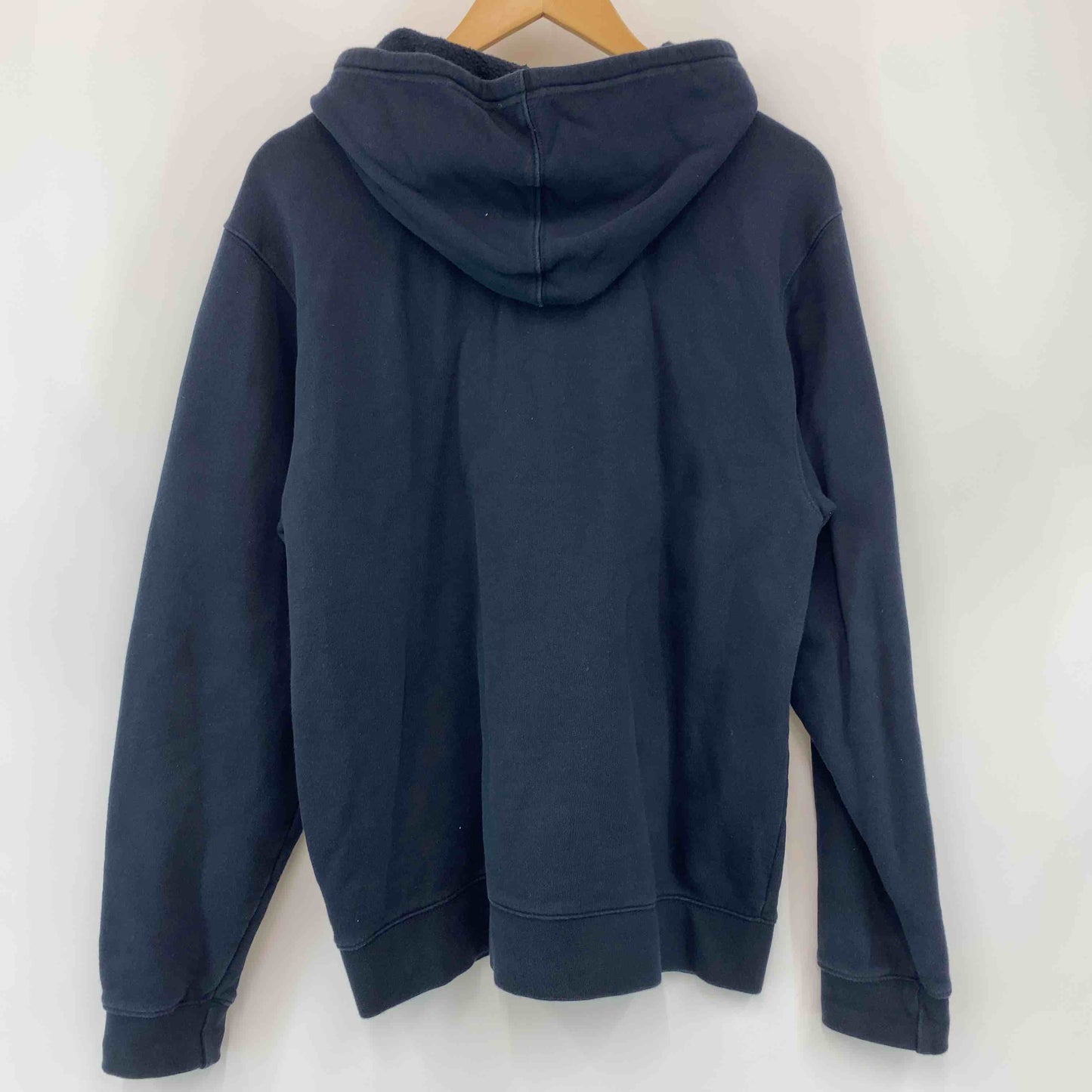 L.L.Bean エルエルビーン メンズ パーカー　ロゴ刺繍　裏起毛　ネイビー