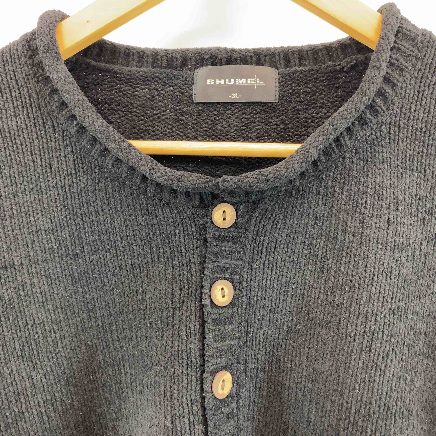 SHUMEL  メンズ ニット/セーター 黒