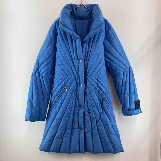 伊太利屋 イタリヤ レディース ダウンジャケット フェザー 水色 ライトブルー