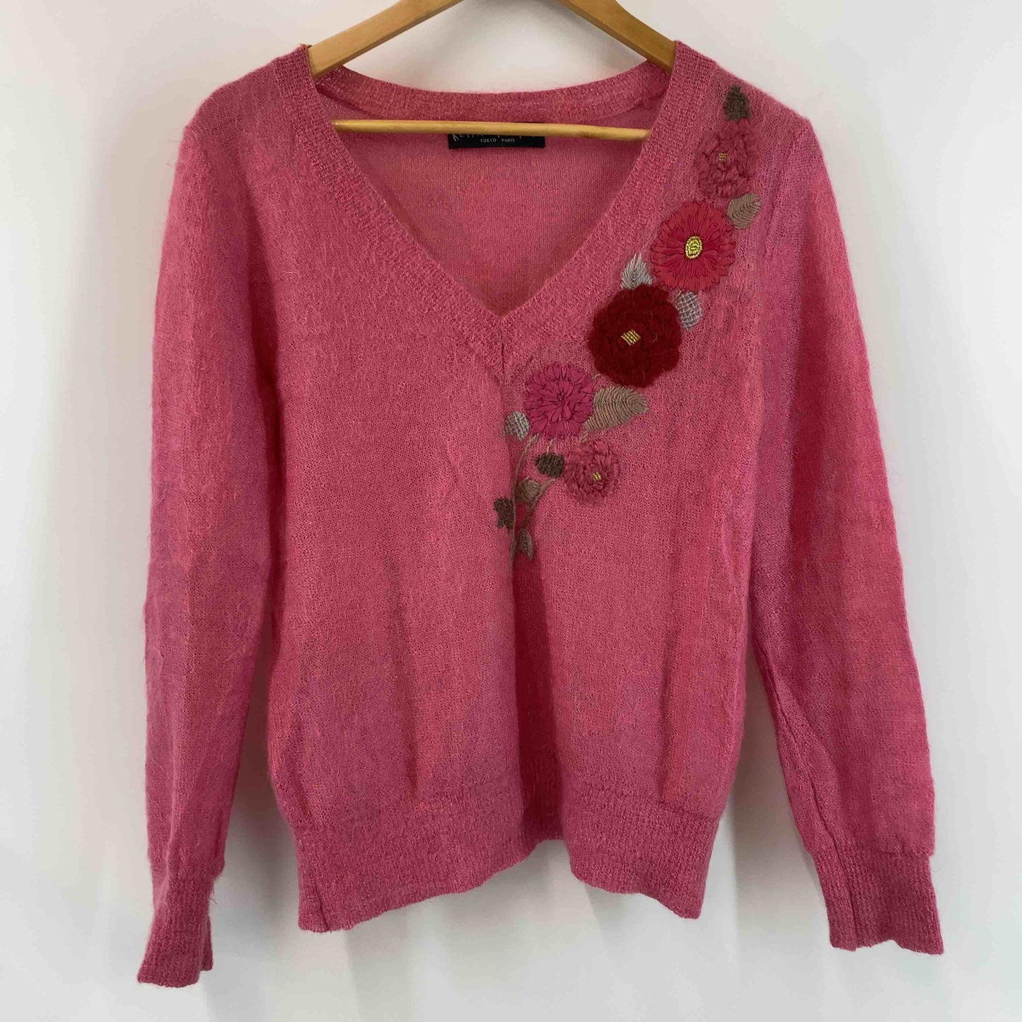 KEITA MARUYAMA ケイタマルヤマ レディース ニット/セーター ピンクレッド 花柄