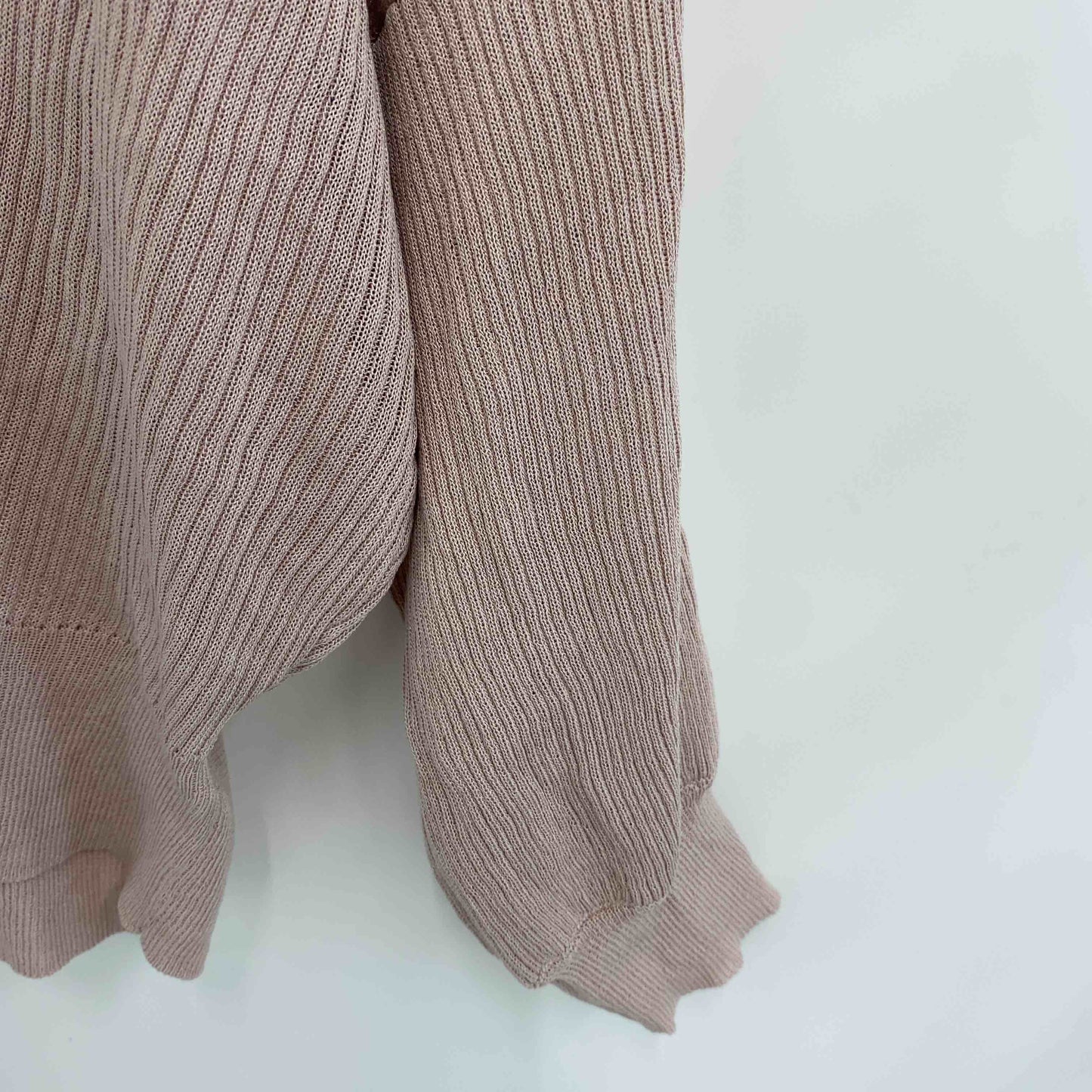 GRL グレイル レディース カーディガン ダスティピンク レーヨン混