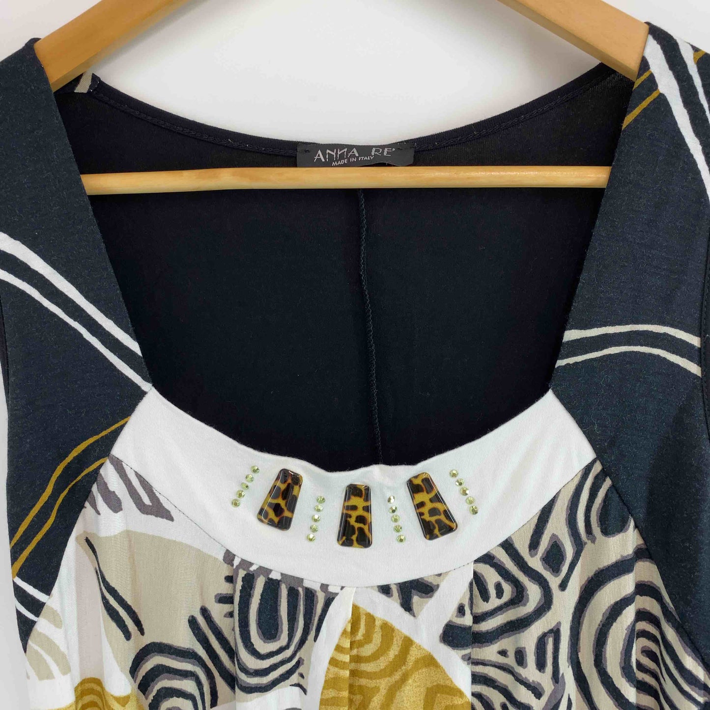 レディース ノースリーブワンピースキャミワンピース　イタリア製