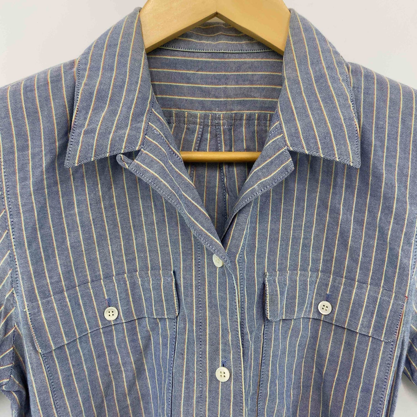 東京スタイル　レディース シャツワンピース　ストライプ柄