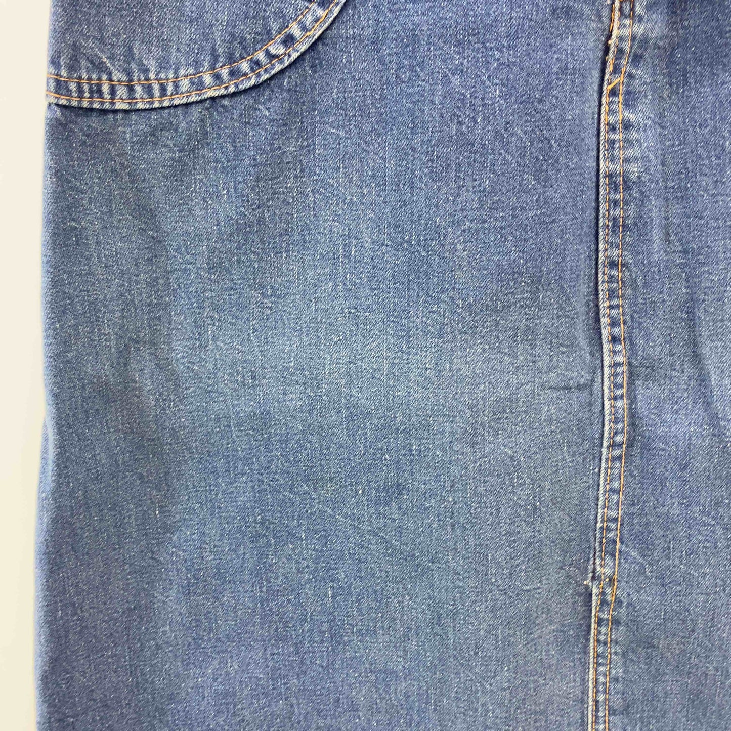 レディース ロングスカート デニム 青