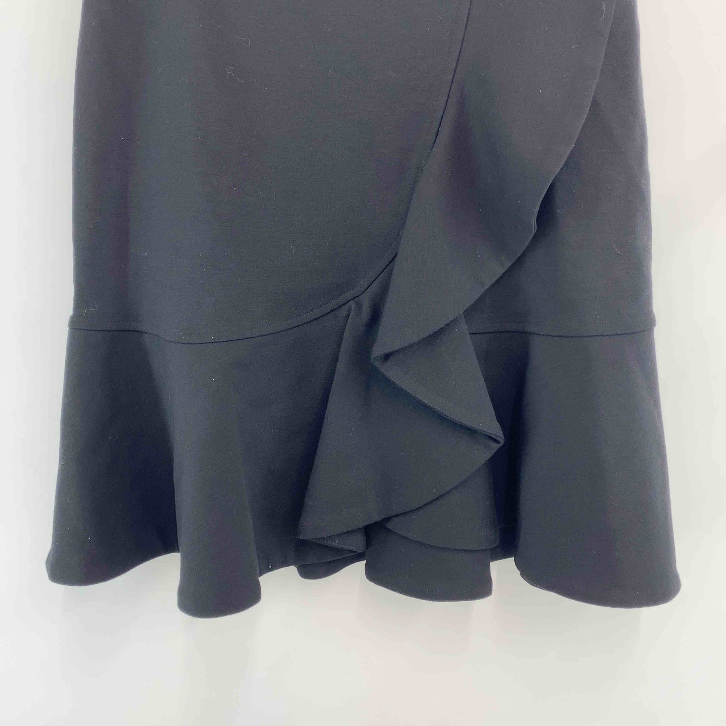 Blumarine ブルマリン レディース ひざ丈スカート ラッフルフリルスカート イタリア製 ブラック