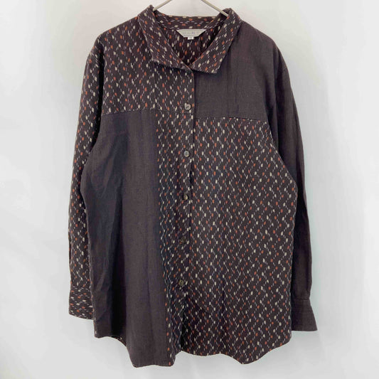 綾小路E レディース 長袖シャツ/ブラウス ブラウン