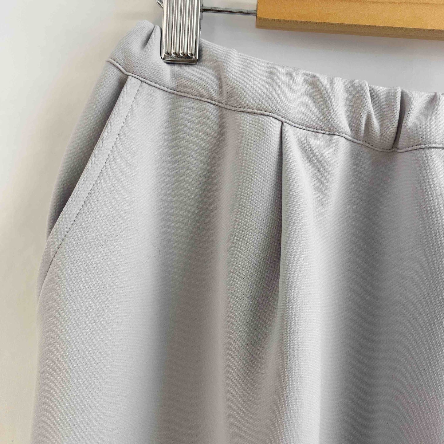 全日本婦人子供服工業組合連合会  レディース カジュアルパンツ グレイ tk