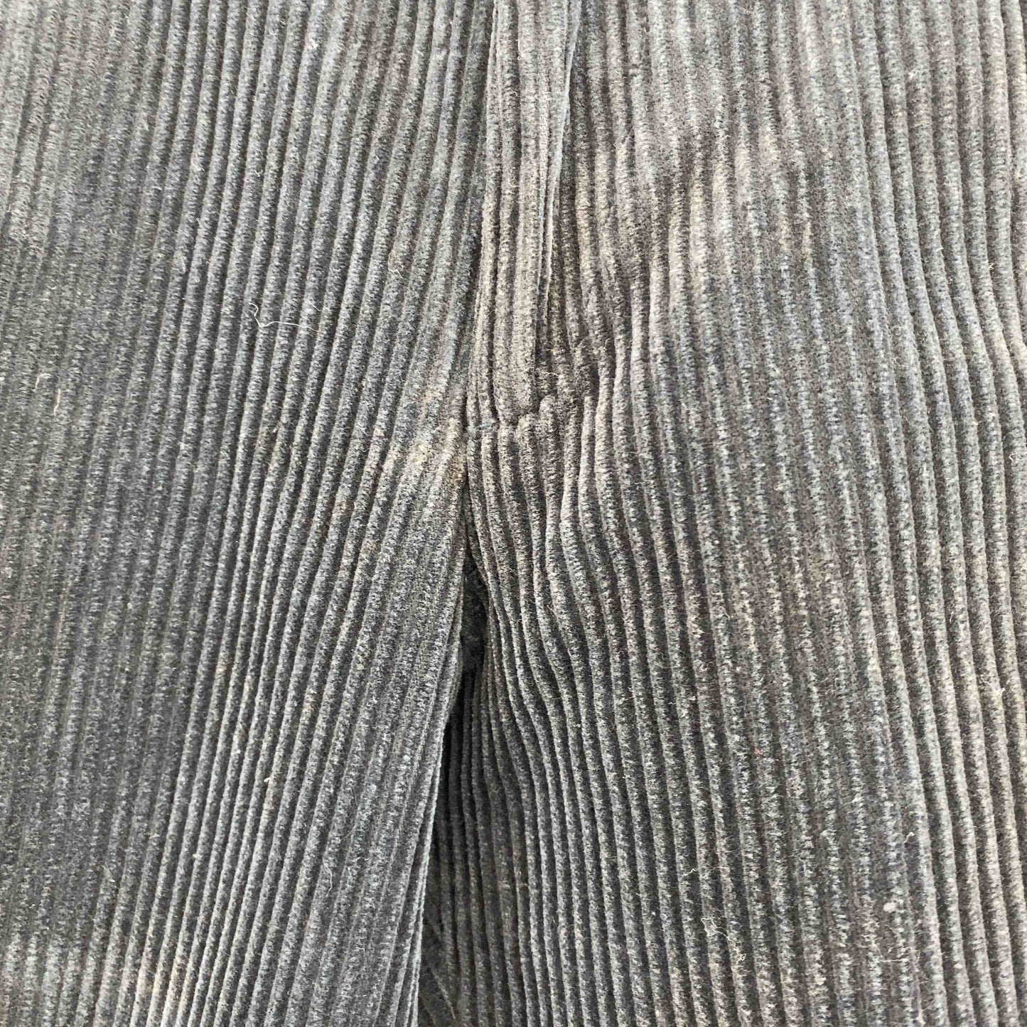 KRUNA  メンズ スラックス コーデュロイ素材 ブラック