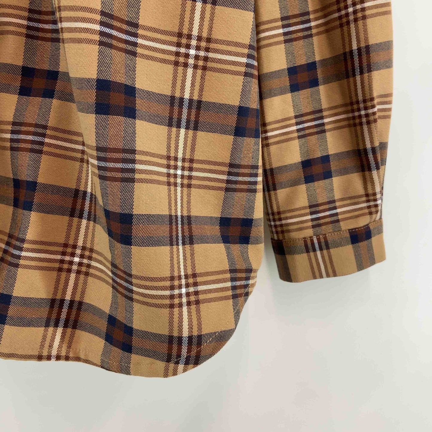 URBAN COLLECTION アーバンコレクション メンズ 長袖シャツ チェック ブラウン系