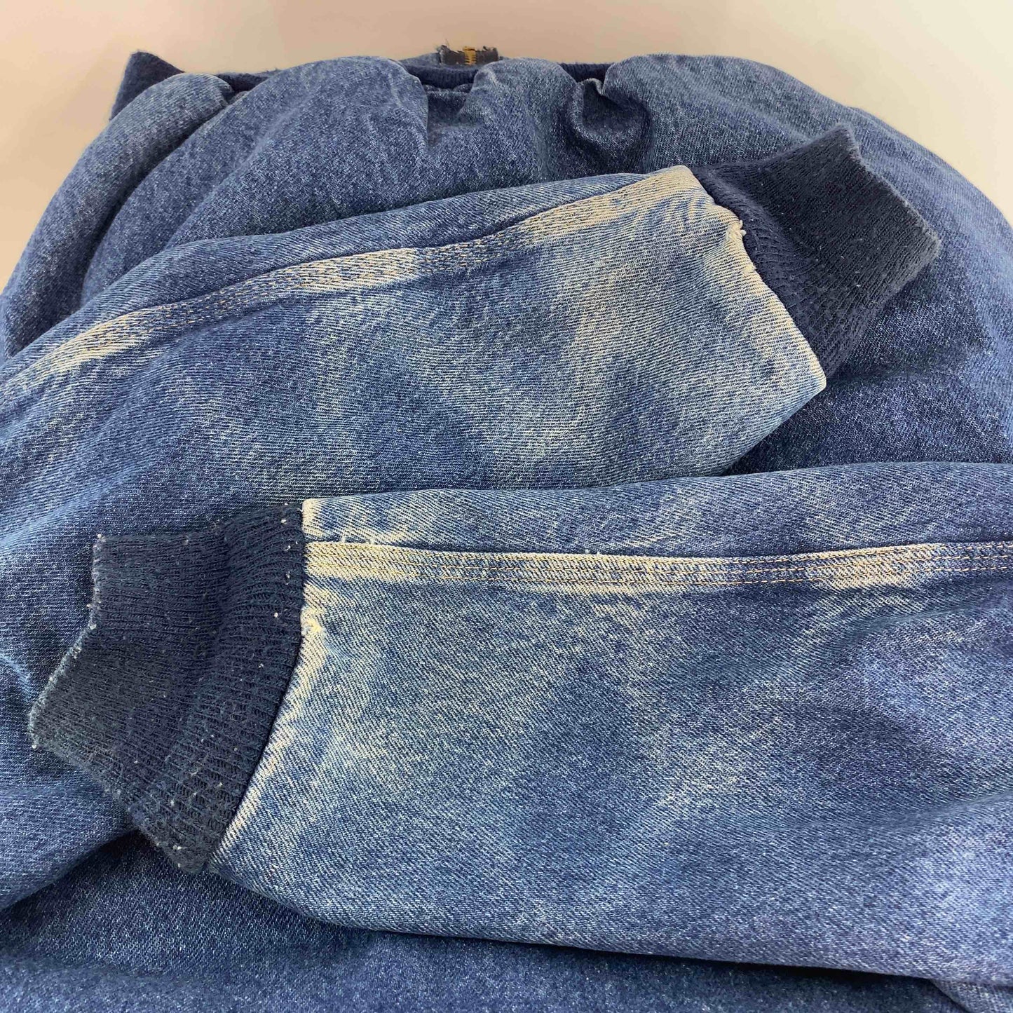 Carhartt カーハート メンズ Gジャン/デニムジャケット ブルー フード 裏地チェック