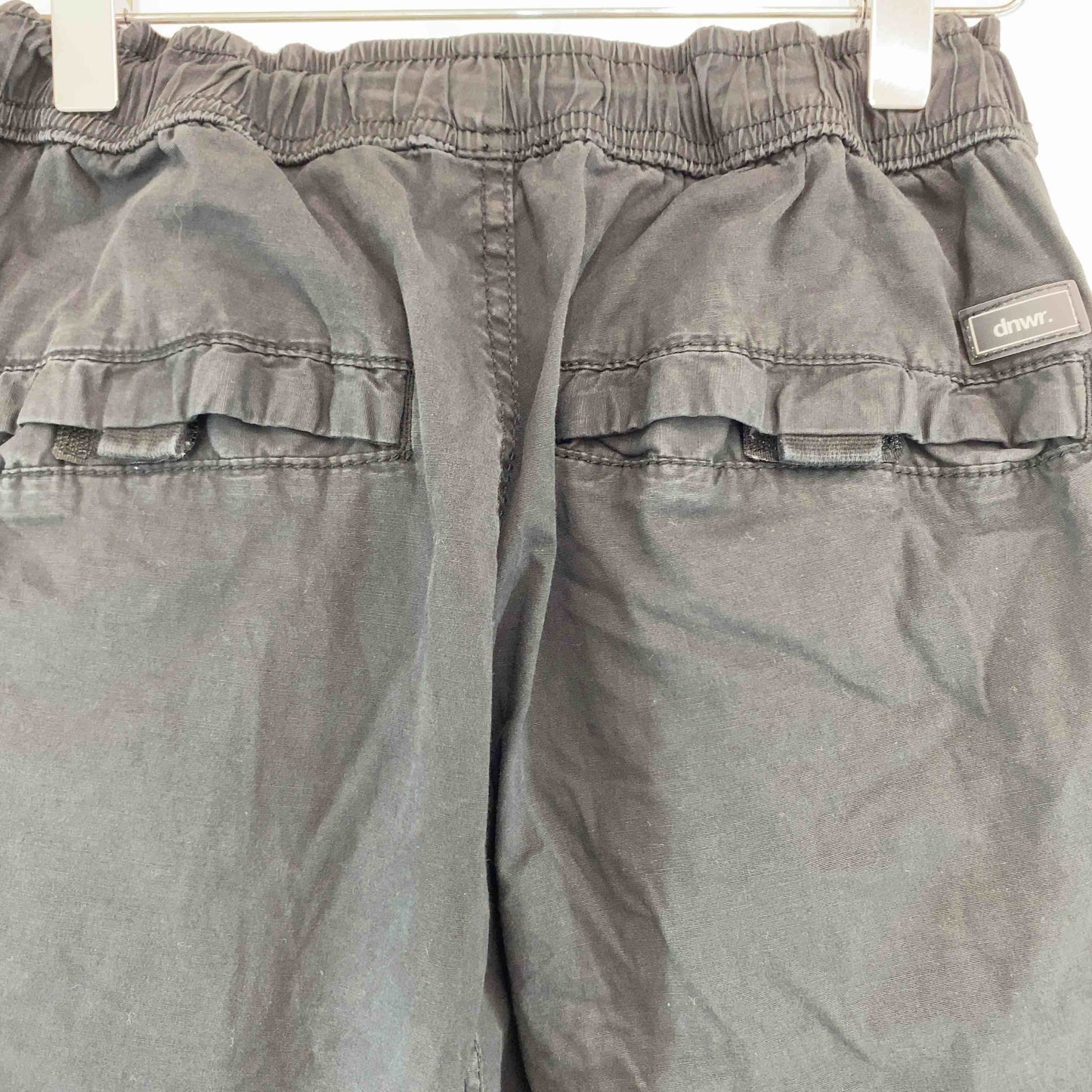 ZARA ザラ レディース ワークパンツカーゴパンツ ブラック ウエストゴム