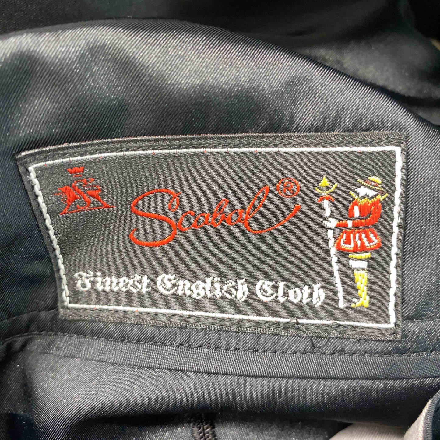 Custom Tailor メンズ テーラードジャケット 黒 ダブルボタン