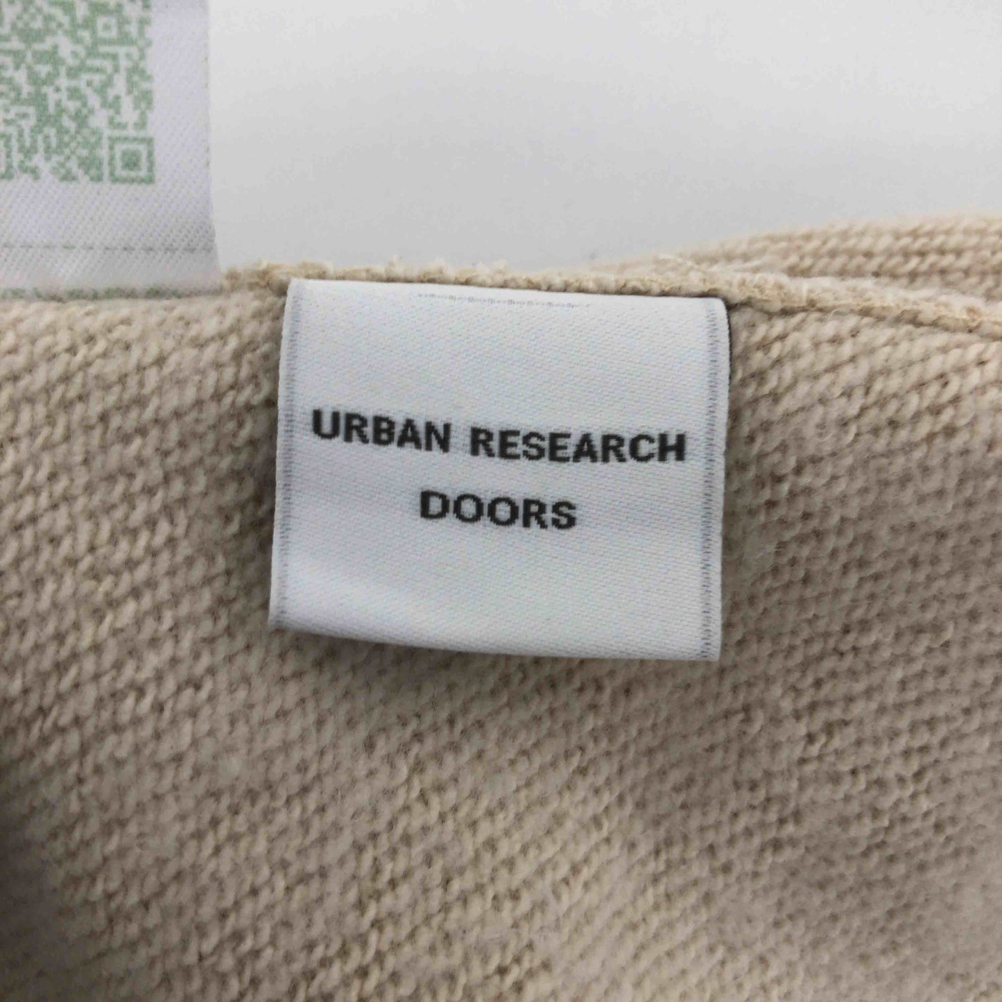URBAN RESEARCH DOORS アーバンリサーチドアーズ メンズ ニット/セーター ベージュ tk