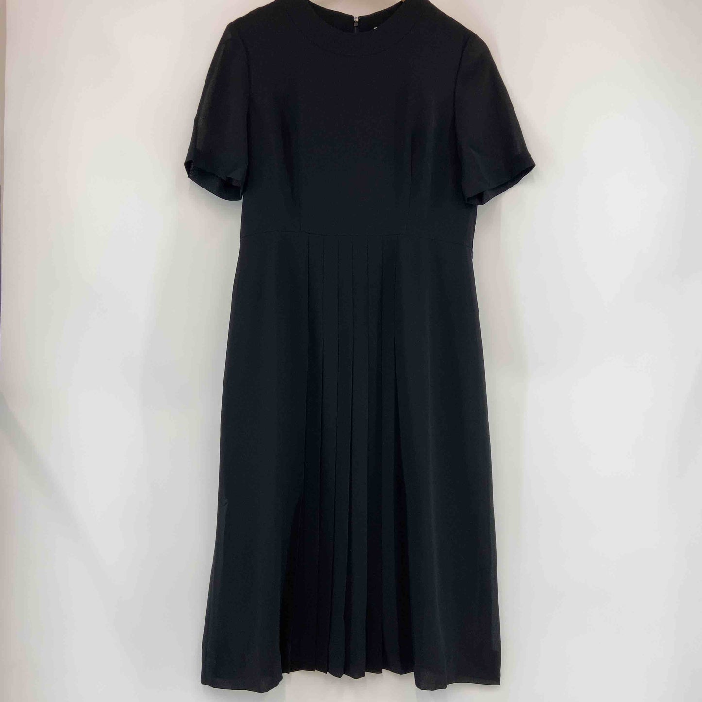 AROMA レディース ノーカラージャケット ブラック フォーマル ワンピース セットアップ 春夏