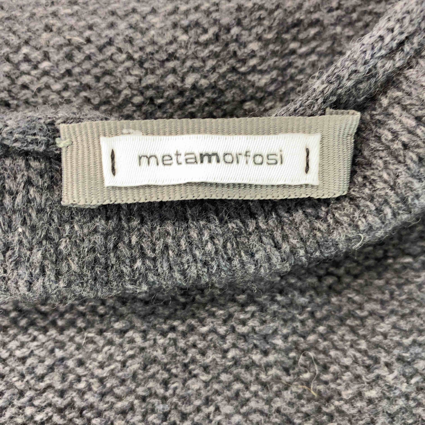metamorfosi  メタモルフォシ レディース ニット/セーターグレー