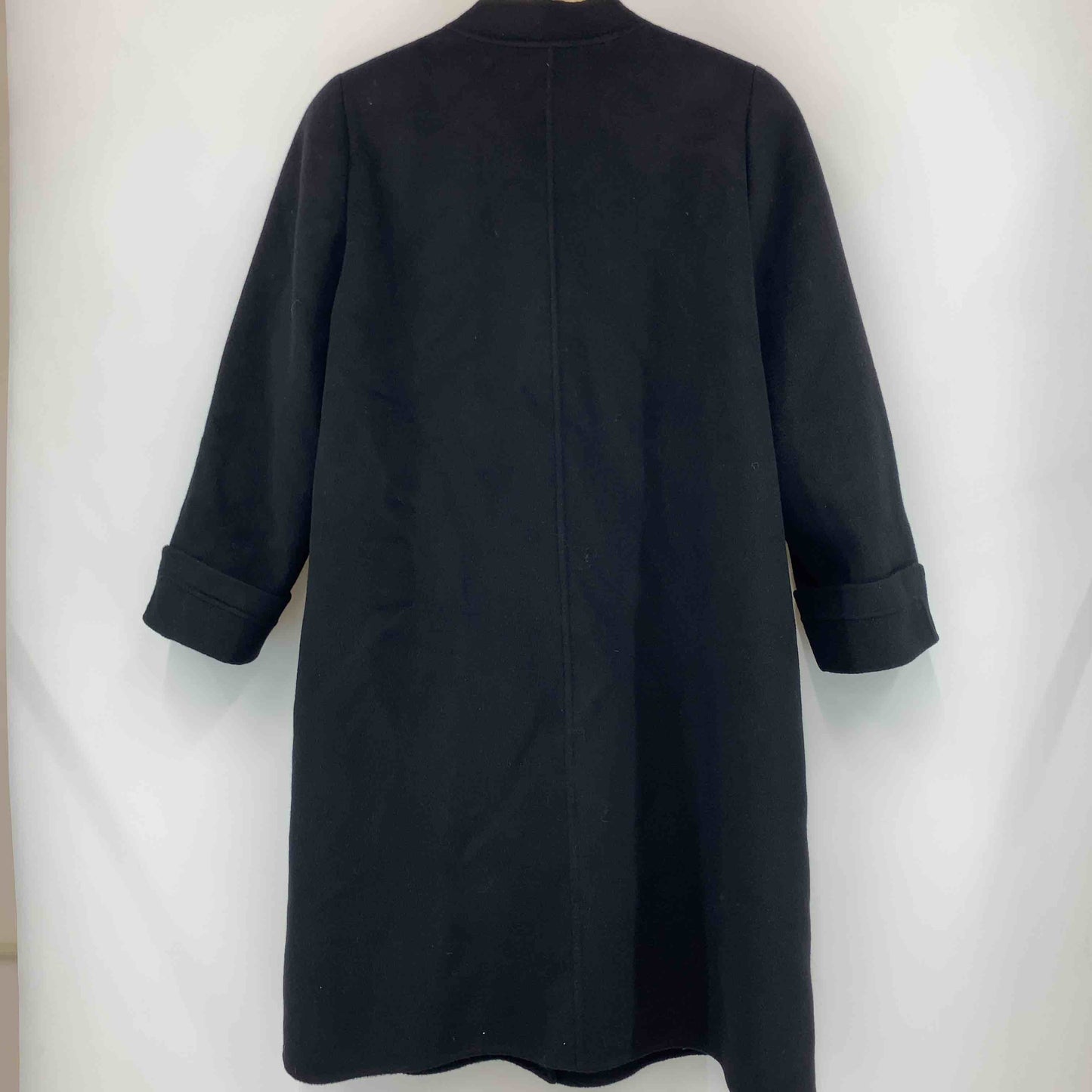 Leilian レリアン レディース ロングコート カシミヤ100％ ブラック