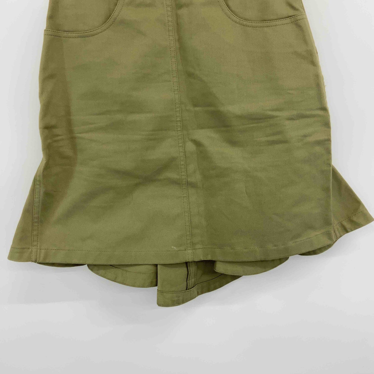 Alexander McQueen アレキサンダーマックイーン レディース ミニスカート カーキ