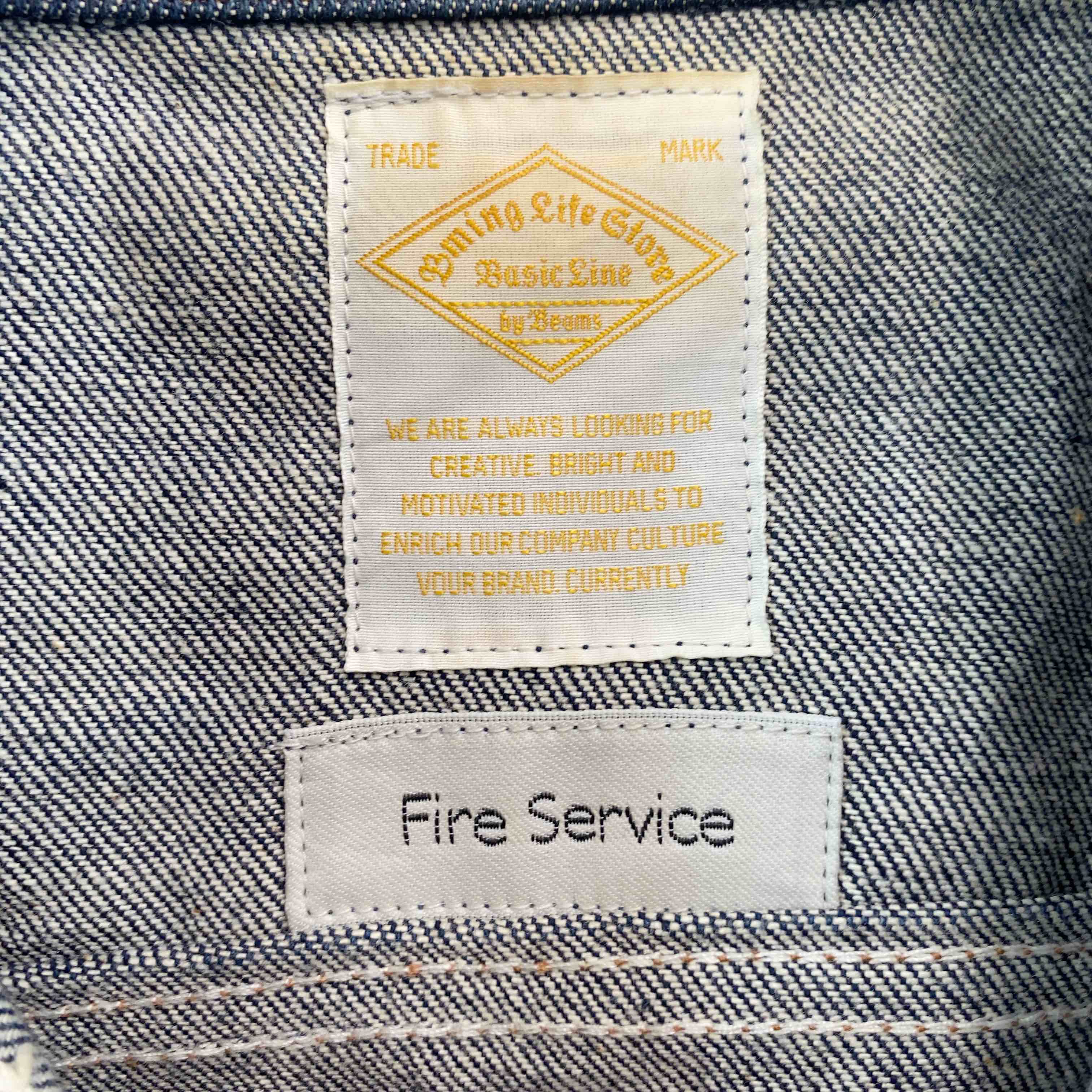 Fire Service ファイヤーサービス メンズ Gジャン/デニムジャケット 