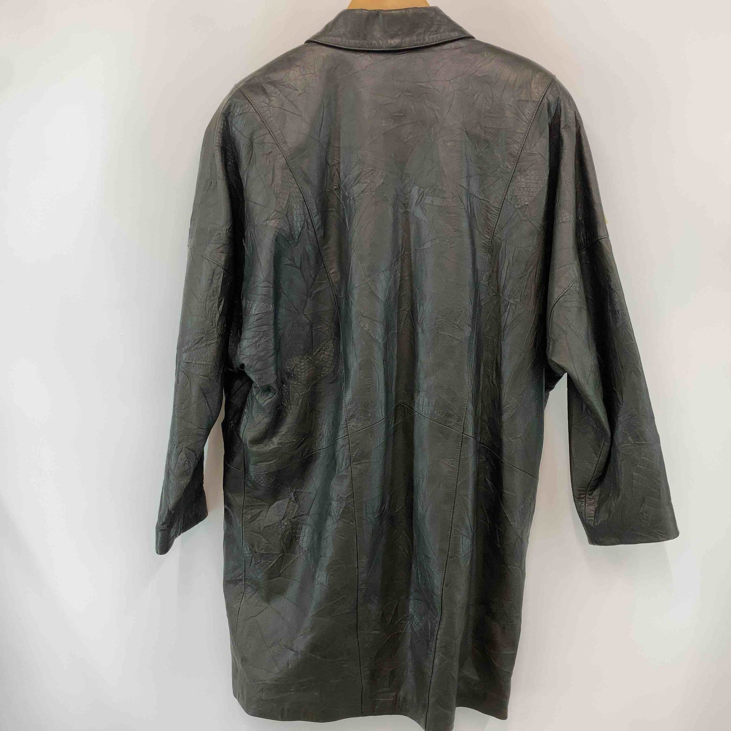 FurGriser ファーグリーゼ メンズ レザージャケット ダークグレー系