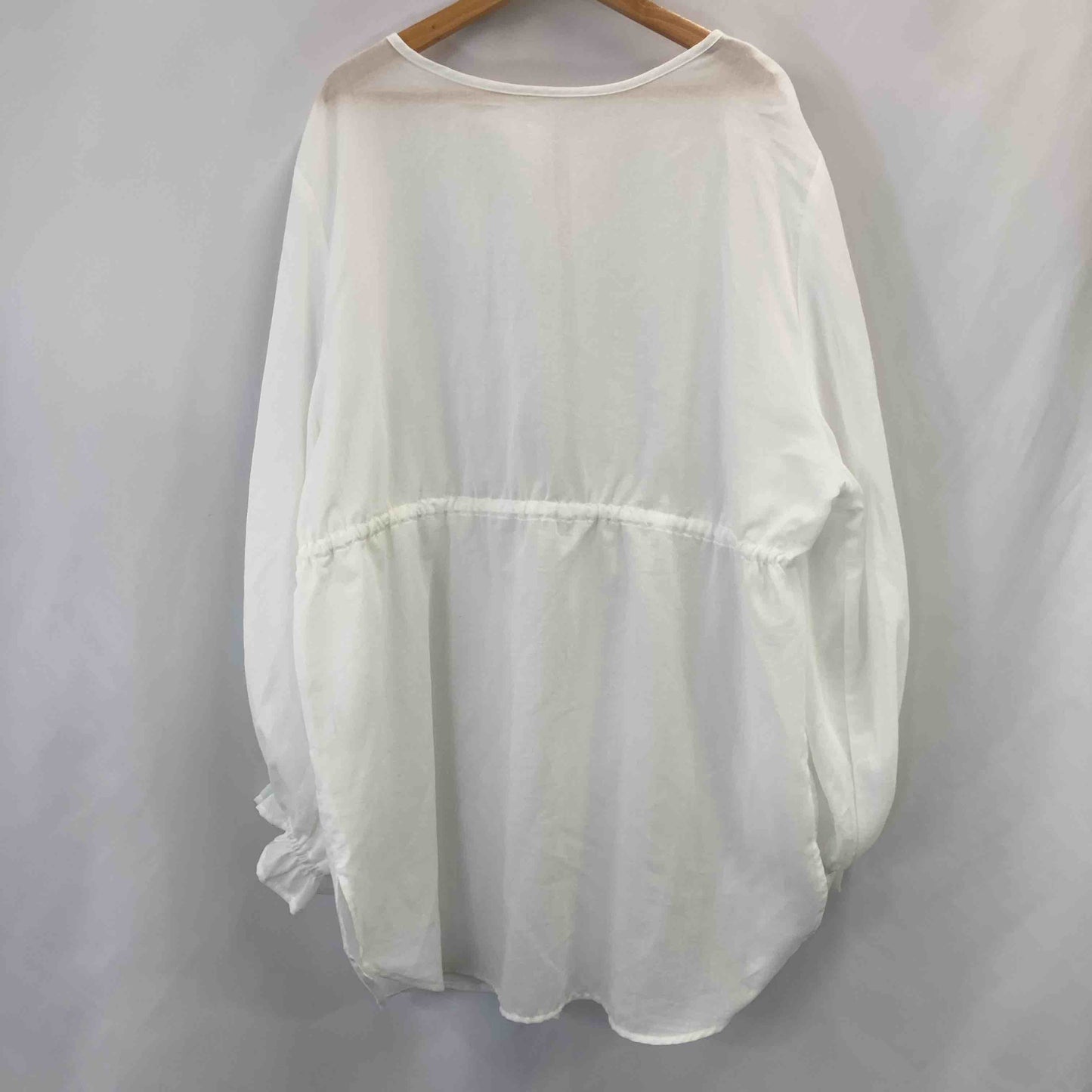 LEPSIM LOWRYS FARM レプシィムローリーズファーム レディース 長袖ブラウス 白 tk