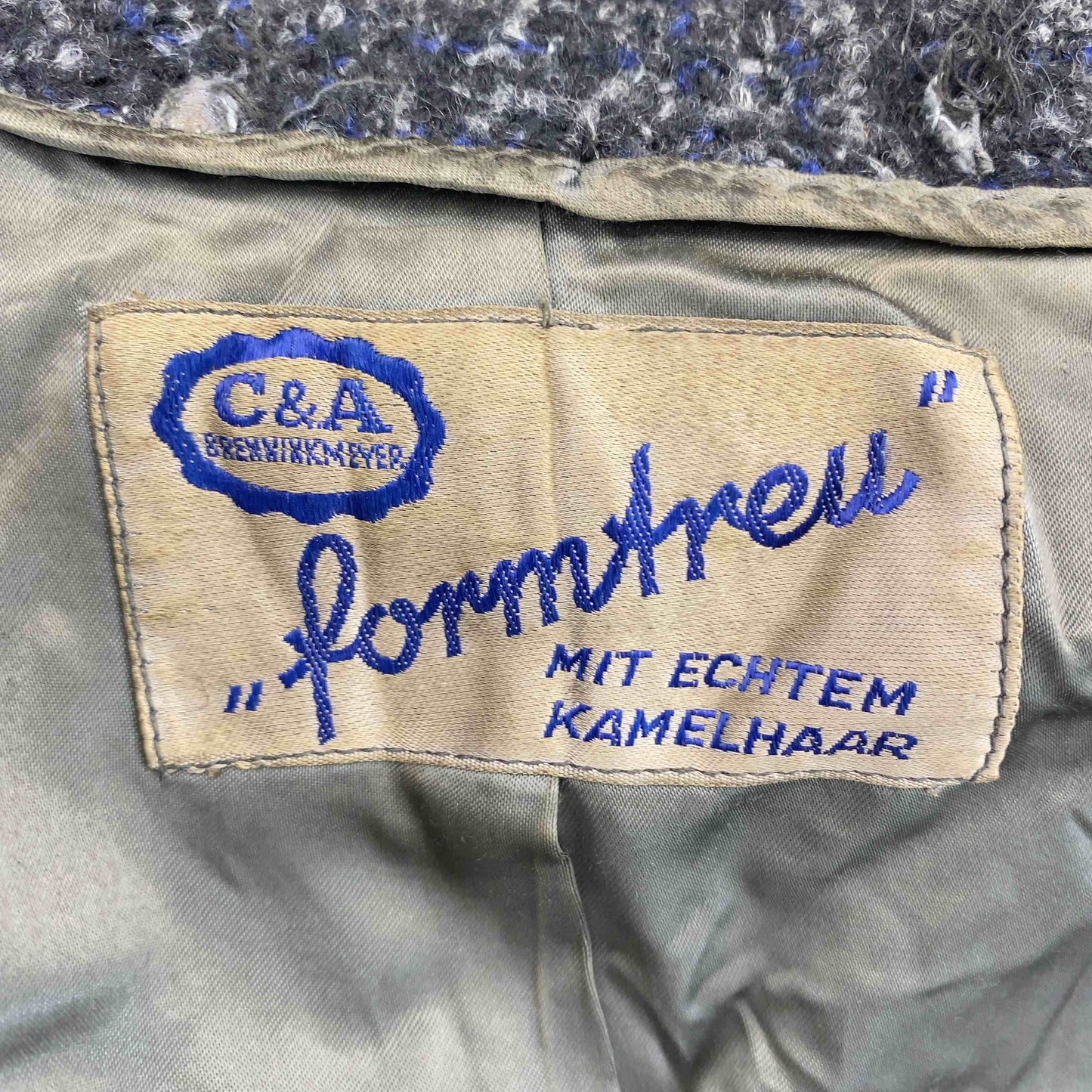 ヴィンテージ メンズ チェスターコート グレー系