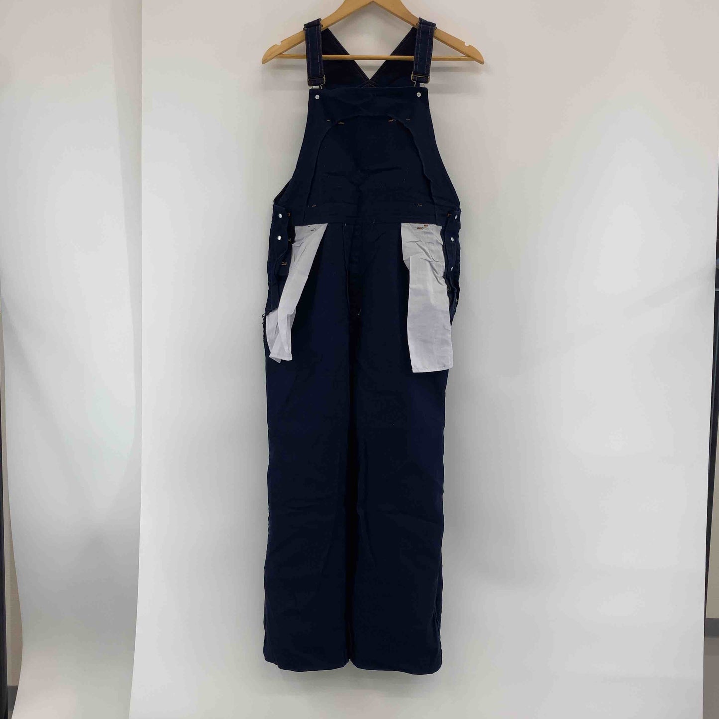 naturesquare レディース サロペットオーバーオール ネイビー