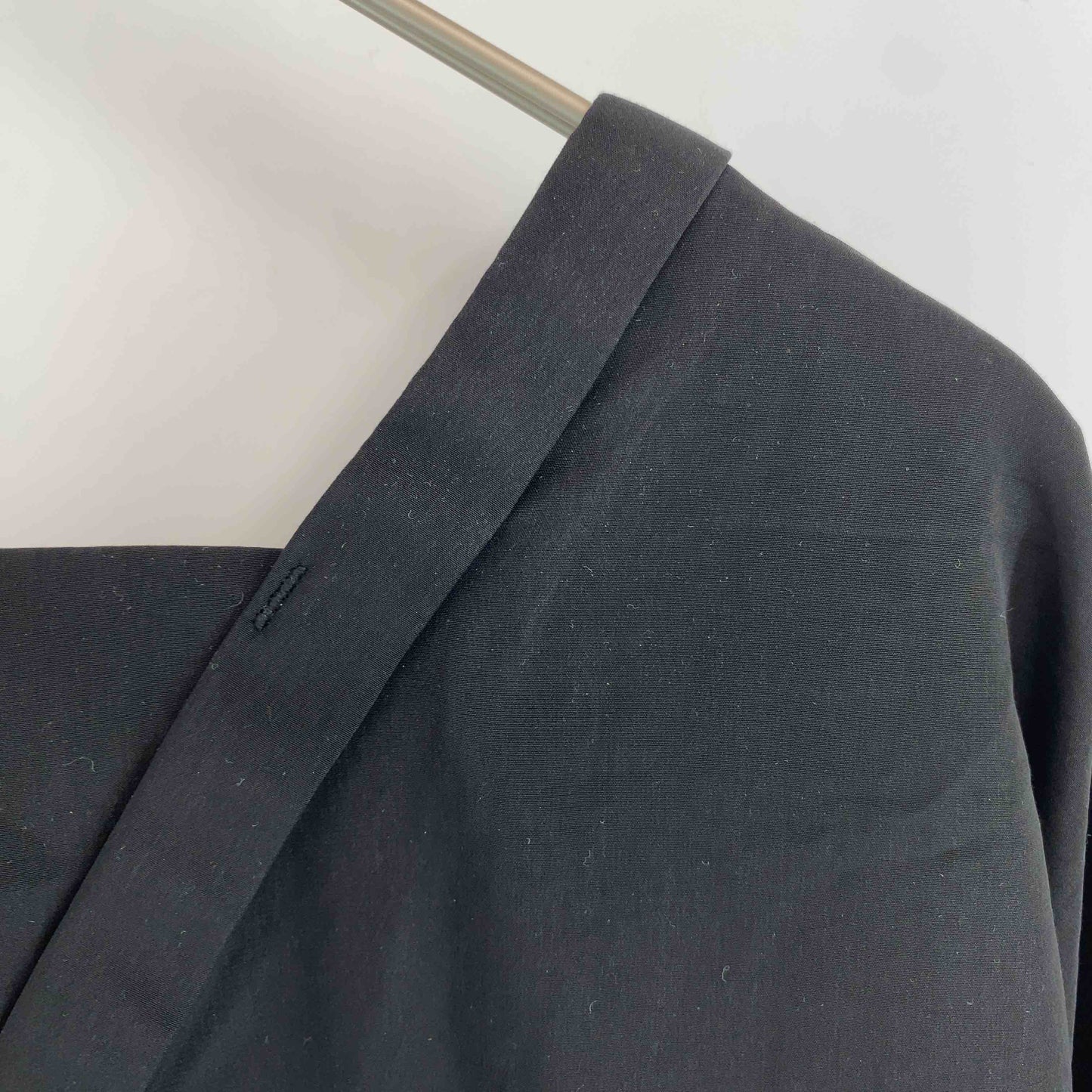 LATO＊CALLE ラトカーレ レディース 長袖シャツ/ブラウス ブラック ノーカラーシャツ