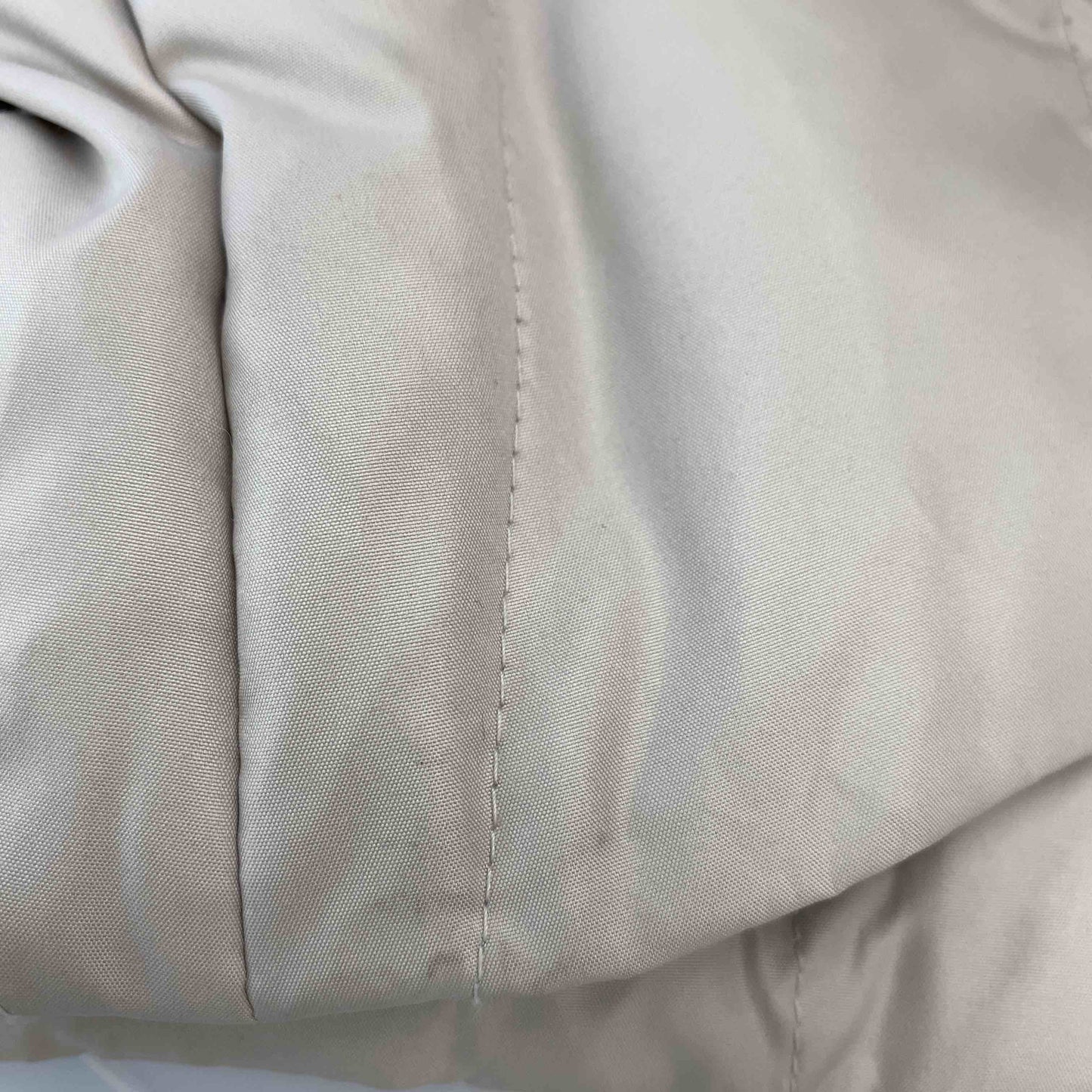 LoCorno レディース ダウンジャケット ライトグレー フード取り外し可