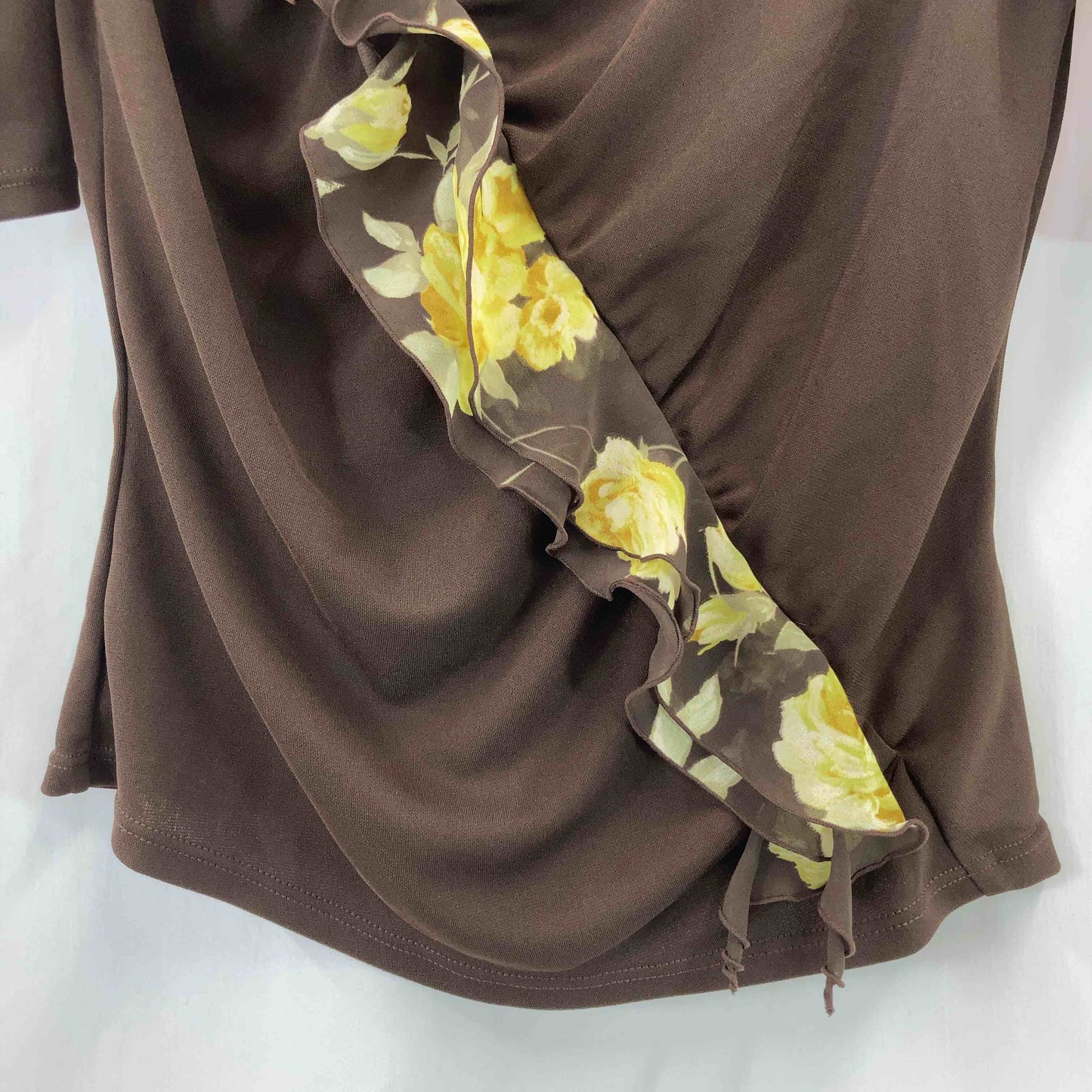 Chacott チャコット レディース 半袖シャツ/ブラウス 茶色 tk