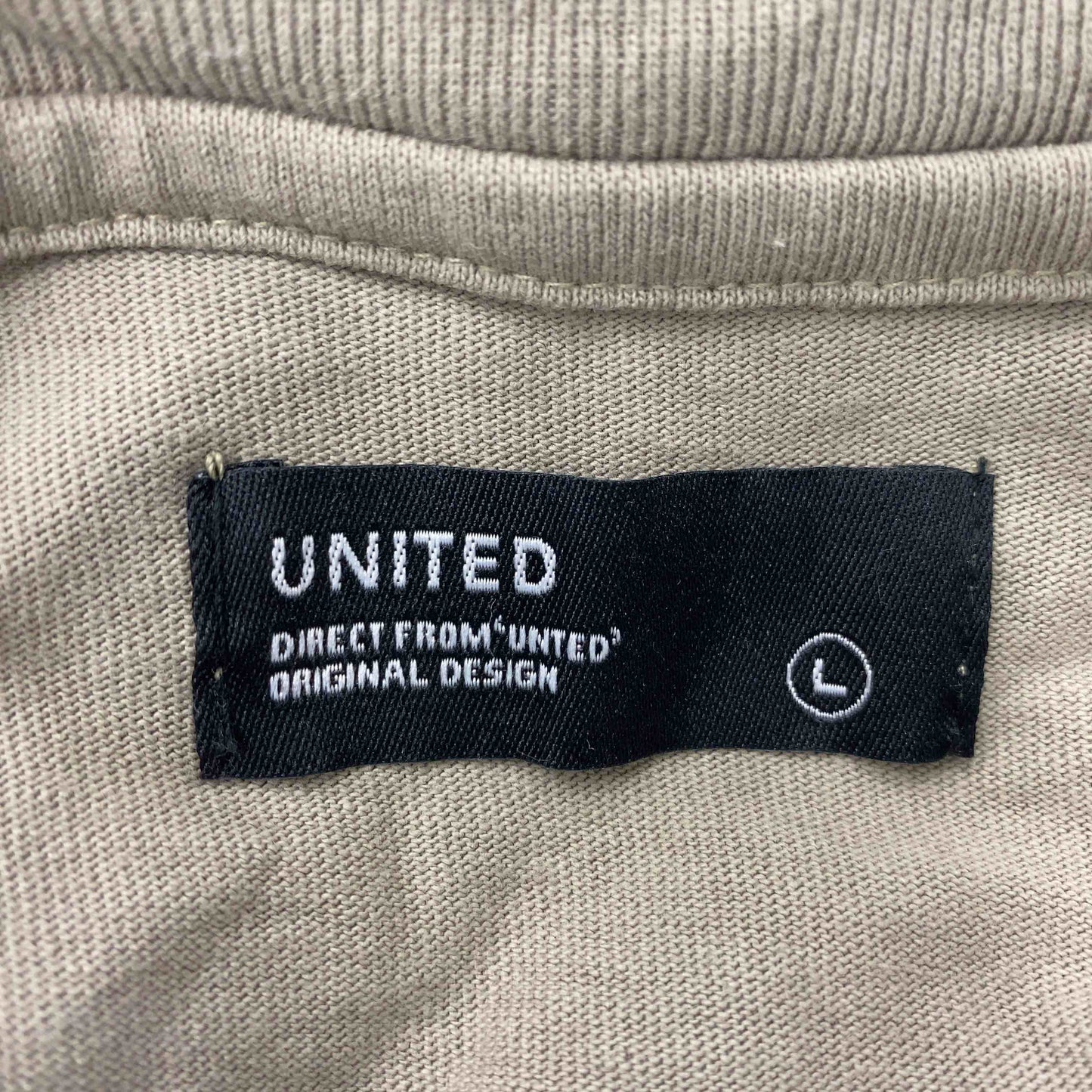 UNITED メンズ Tシャツ（半袖）クールネック カットソー オーバーサイズ ピスタチオカラー