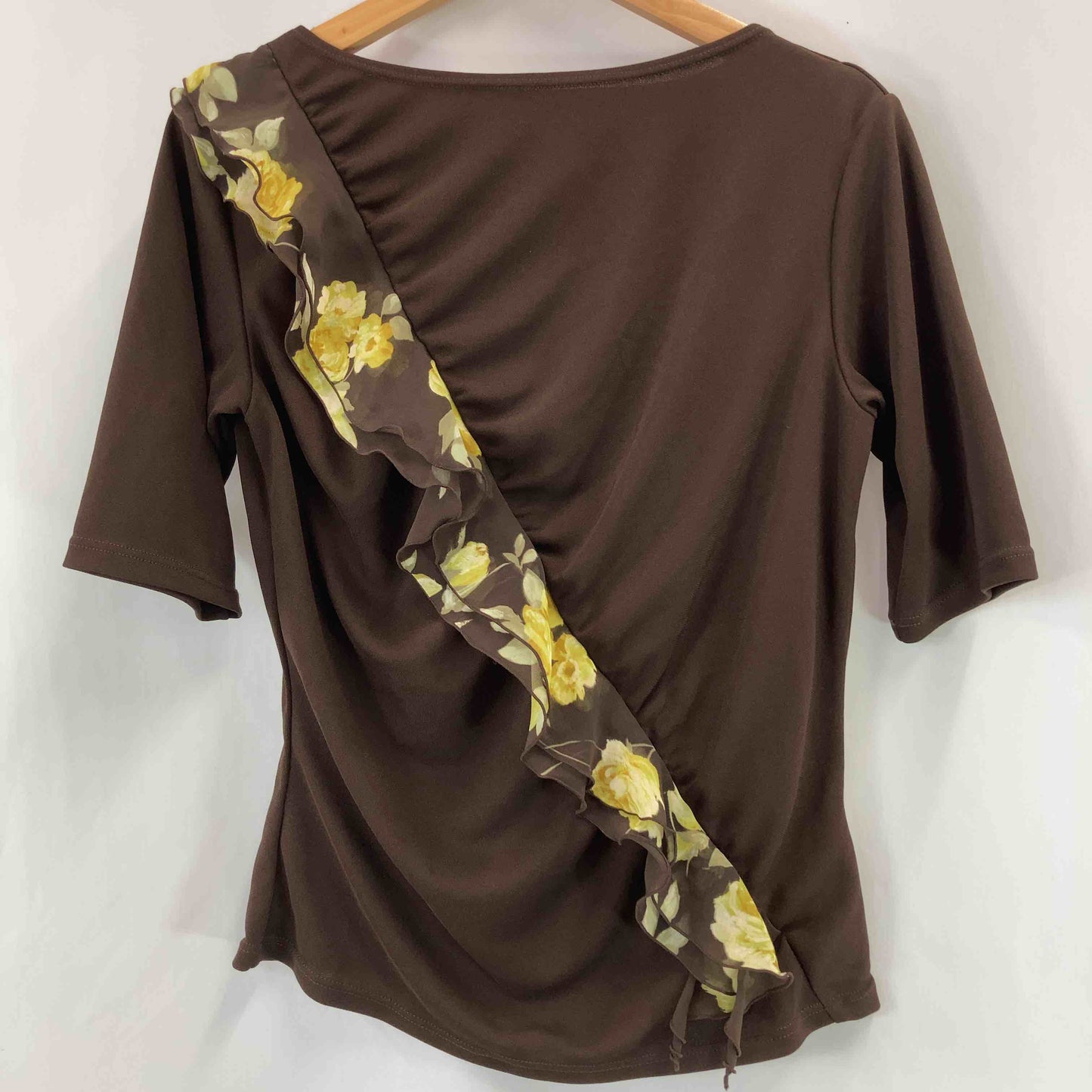 Chacott チャコット レディース 半袖シャツ/ブラウス 茶色 tk