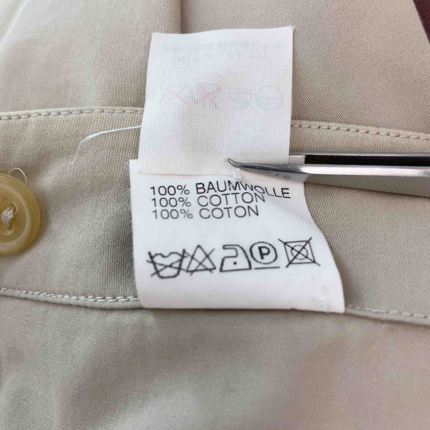 JIL SANDER ジルサンダー レディース カジュアルパンツ ベージュ イタリア製