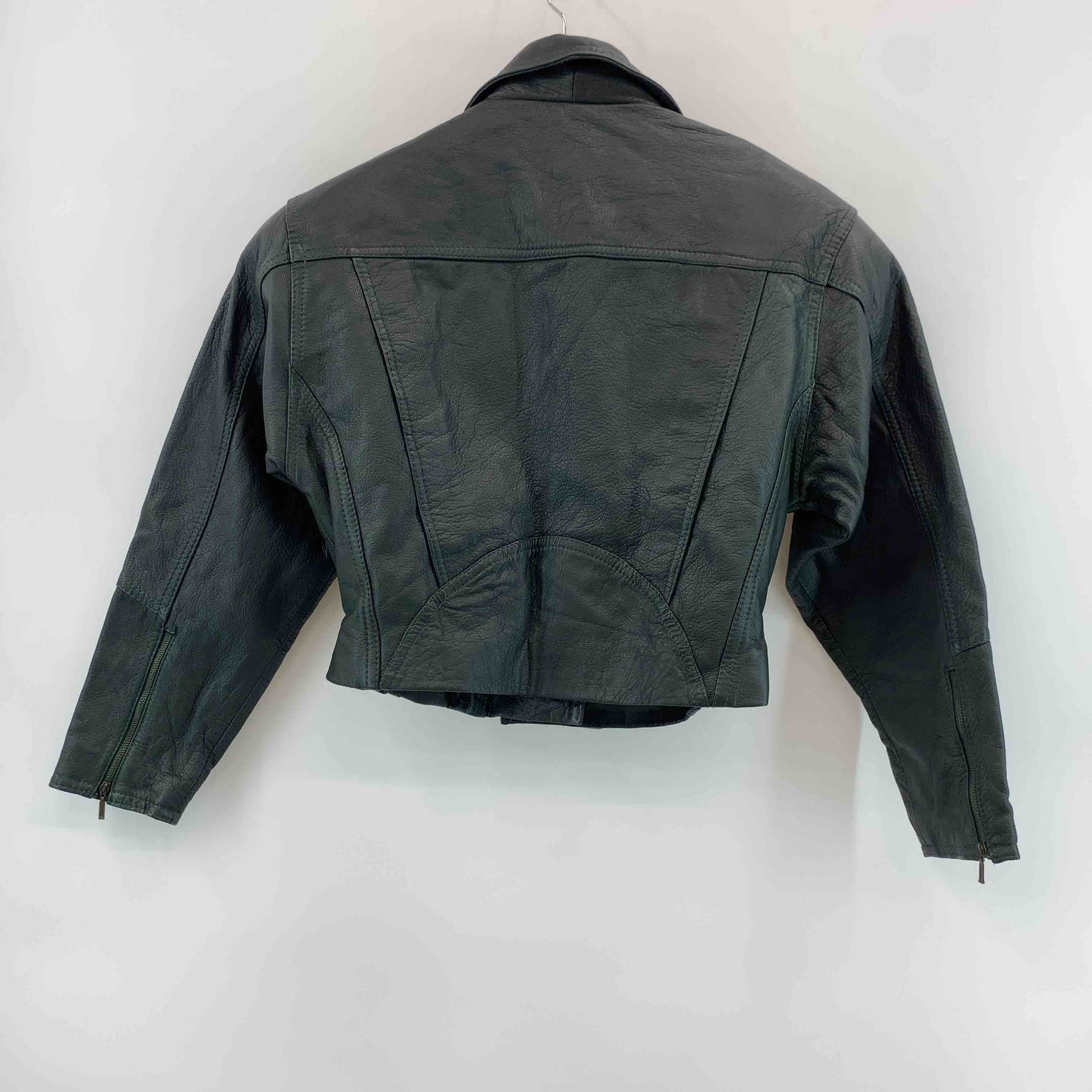 CLASSIC`S クラッシクス レディース ブルゾン ライダースジャケット グリーン