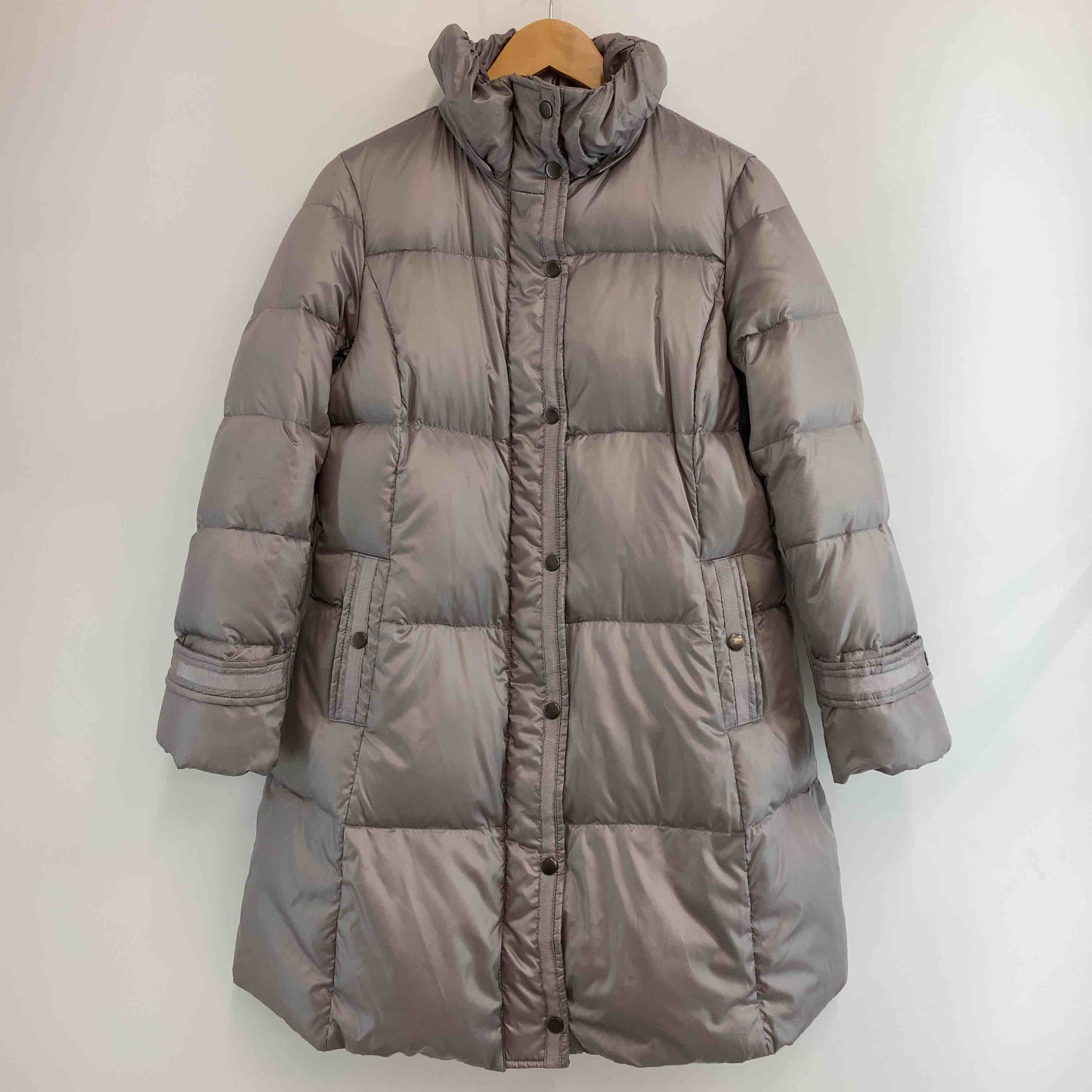 レディース ダウンジャケット ロングダウンジャケット フード無し