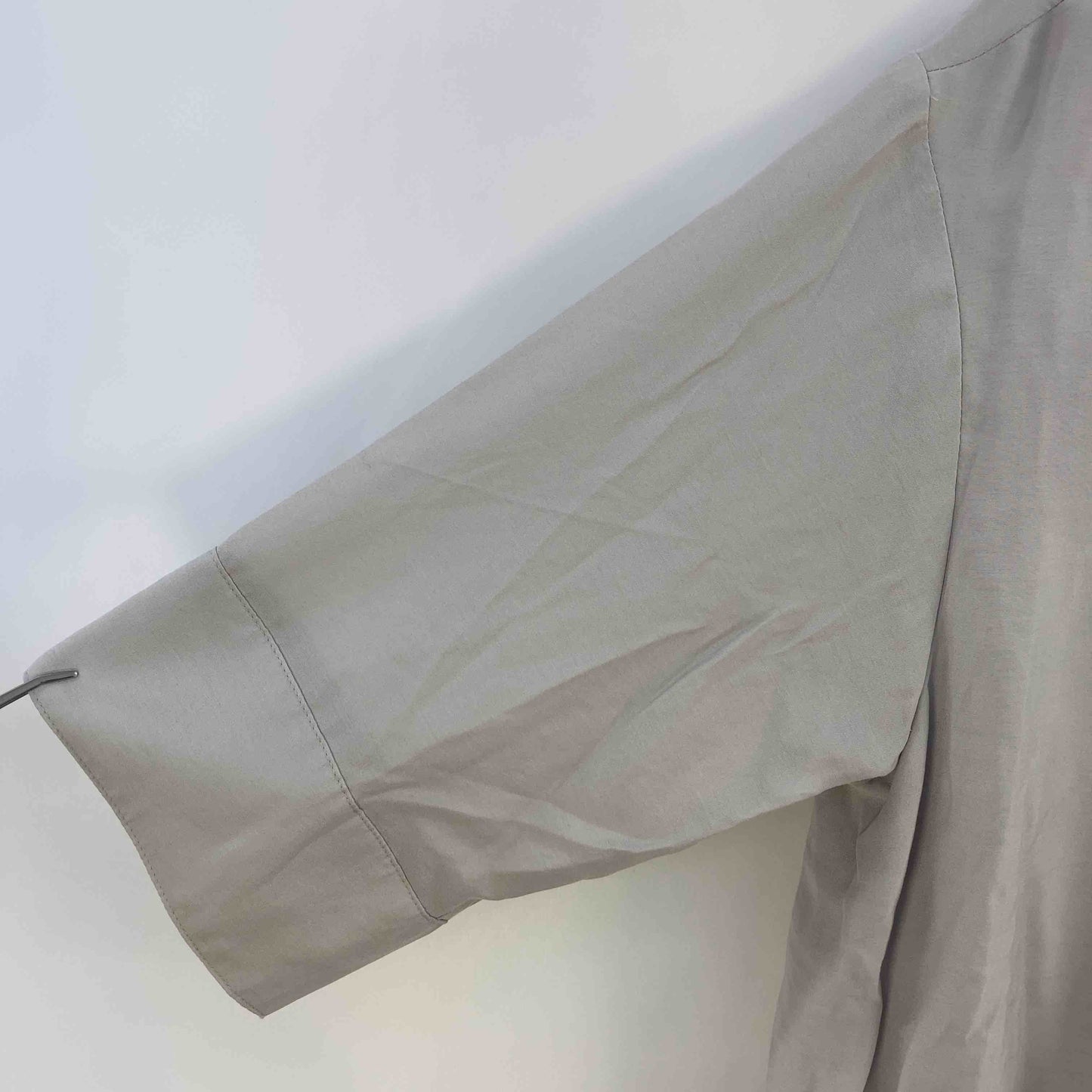 Aga  レディース 半袖シャツ/ブラウス グレイ tk