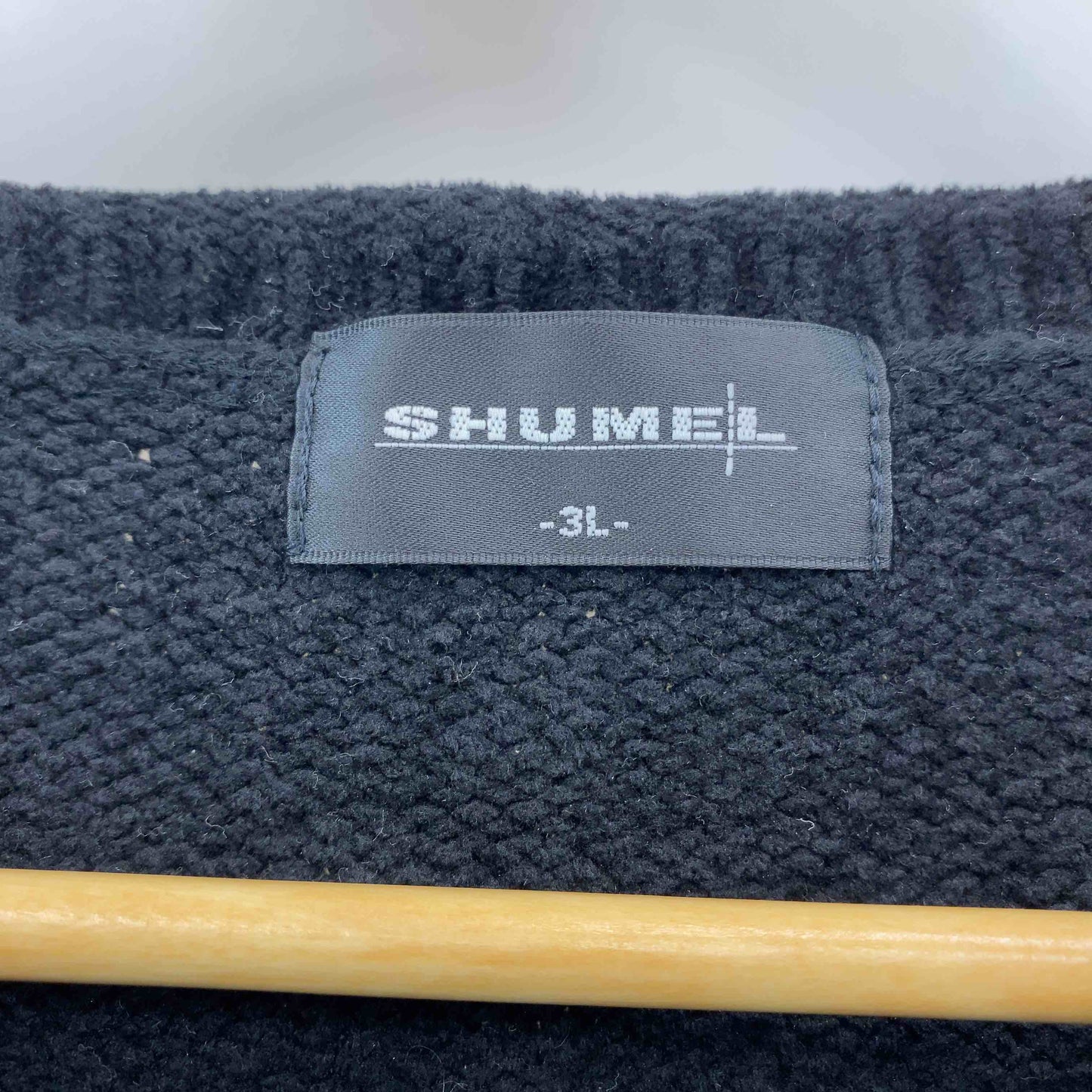 SHUMEL  メンズ ニット/セーター 黒