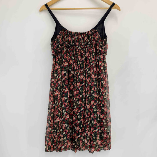 レディース ノースリーブワンピースキャミワンピース　花柄