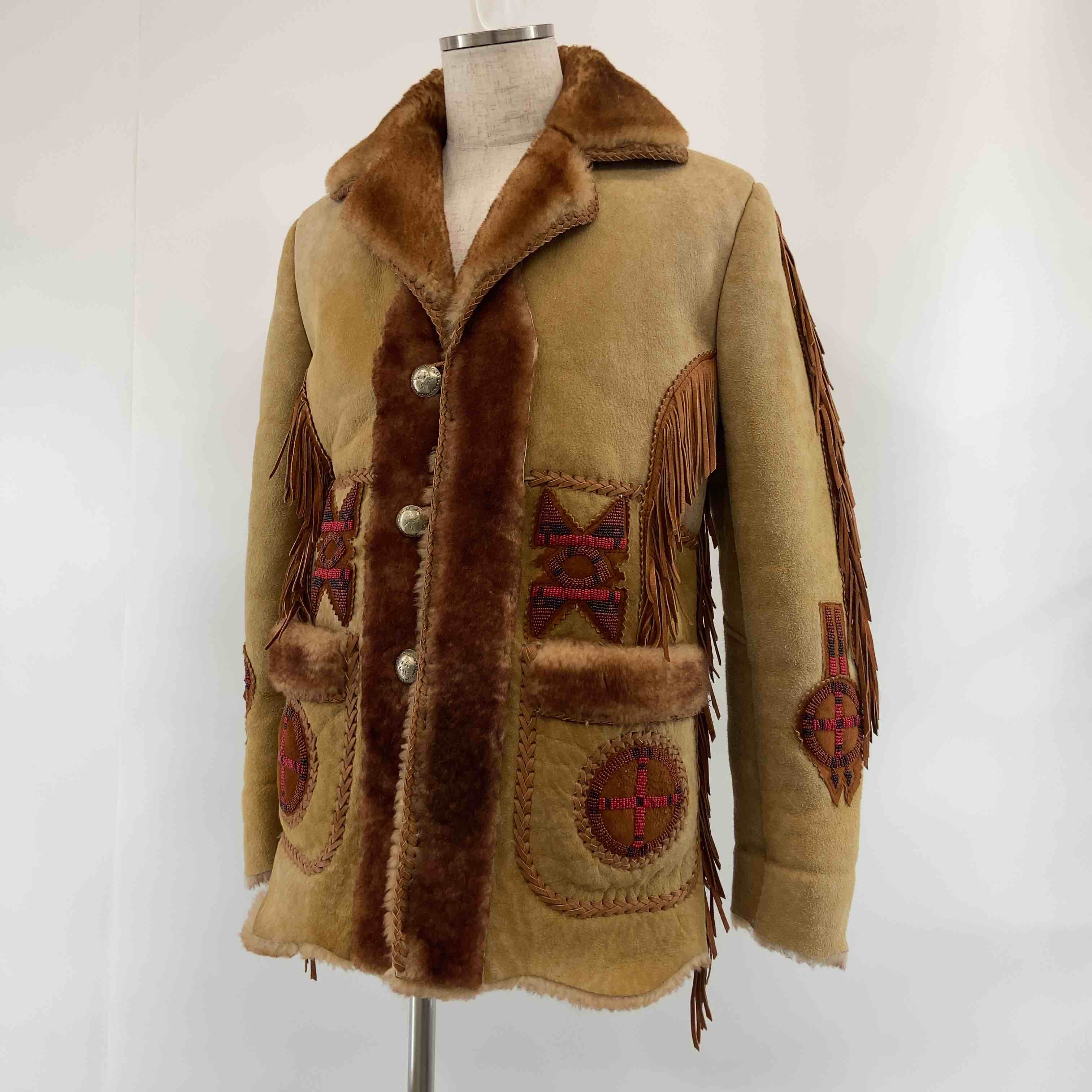 MEALEY'S PITIC LEATHER フリンジ ベスト　ブラック MEALEY\\\u0027S PITIC LEATHER HAND CRAFTED ベスト