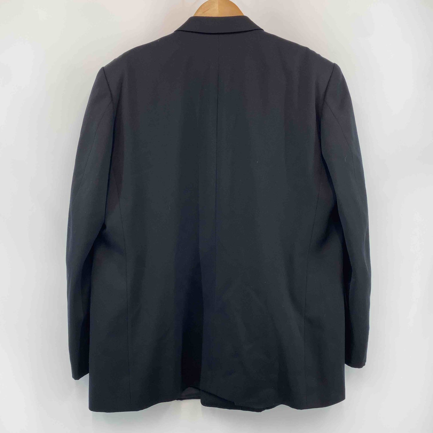 Custom Tailor メンズ テーラードジャケット 黒 ダブルボタン