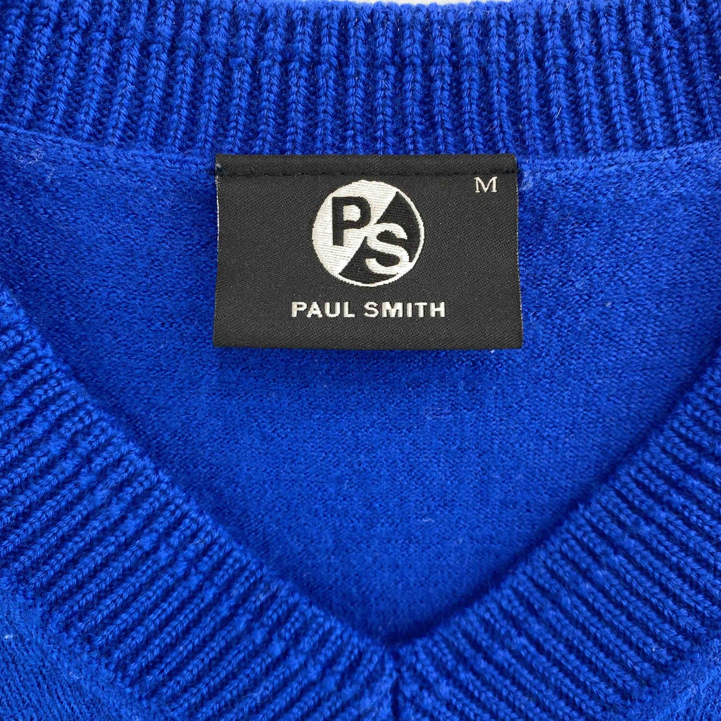 PS Paul Smith ピーエスポールスミス ブルー グリーン シンプル レディース ニット/セーター